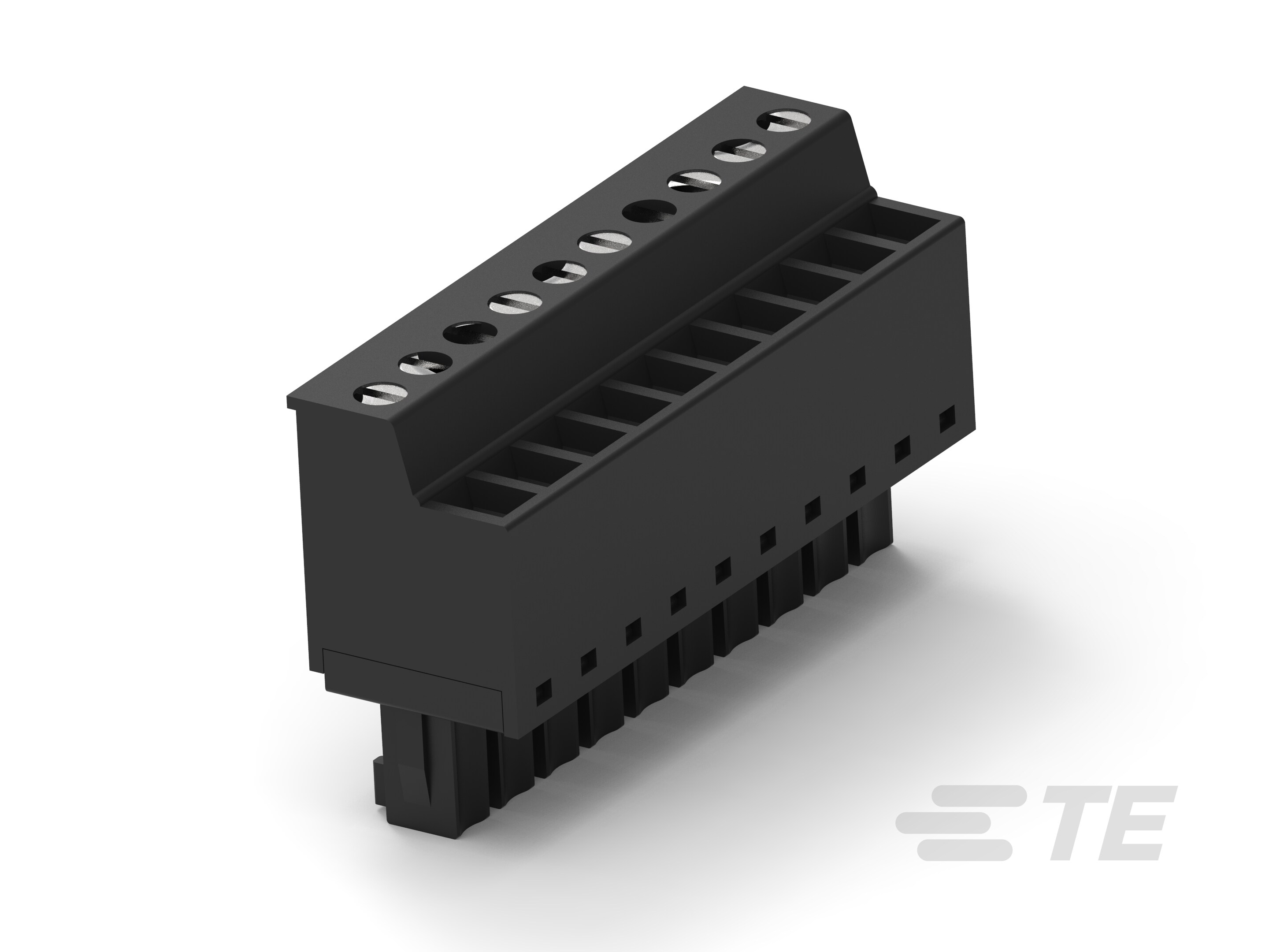 11 POS TERMIBLOK STRAIGHT PLUG, TOP WIRE-1-2842090-1