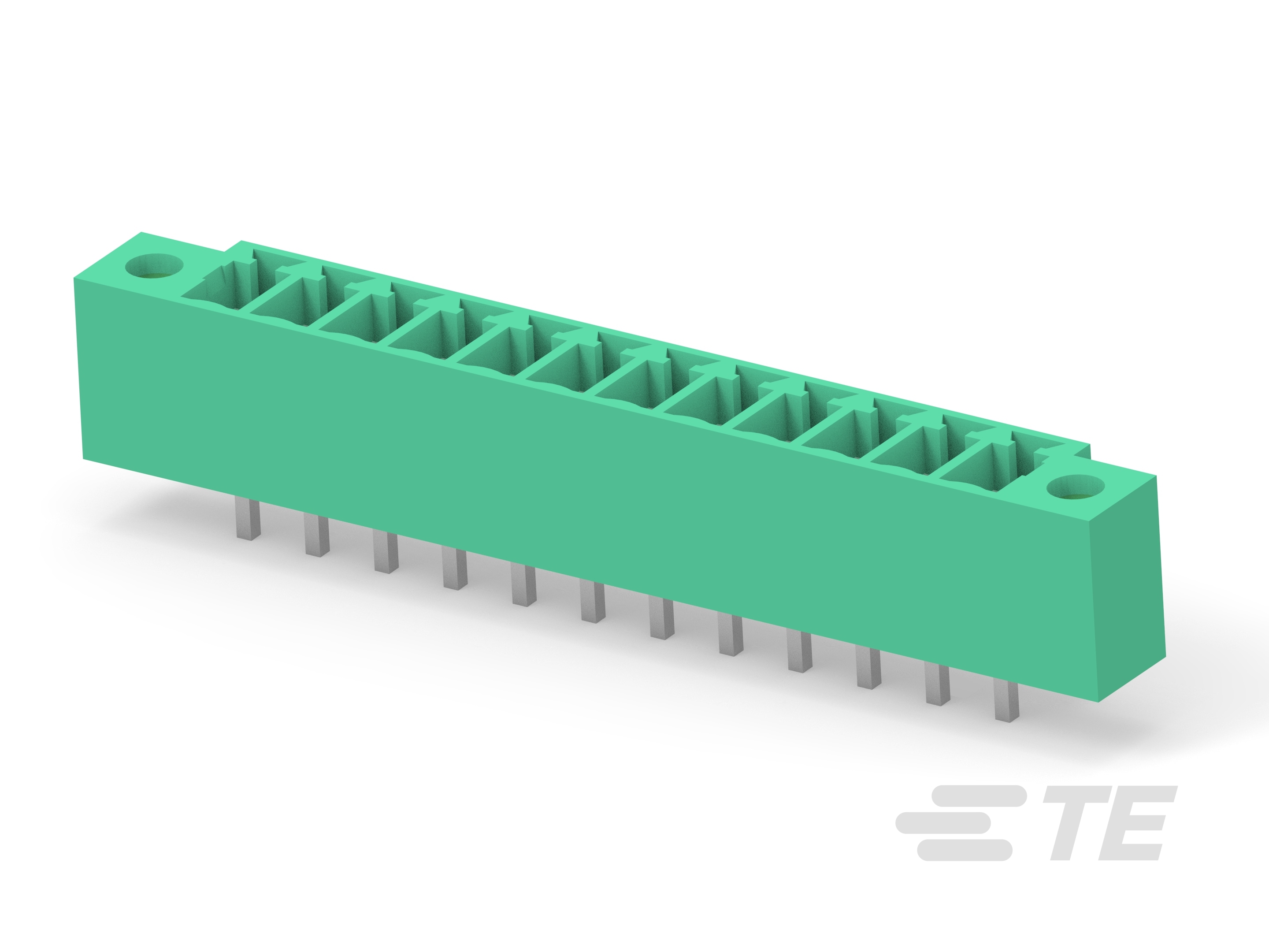 12P   TB HDR VT (180) w/ Flg 3.81, GN-1-2842508-2