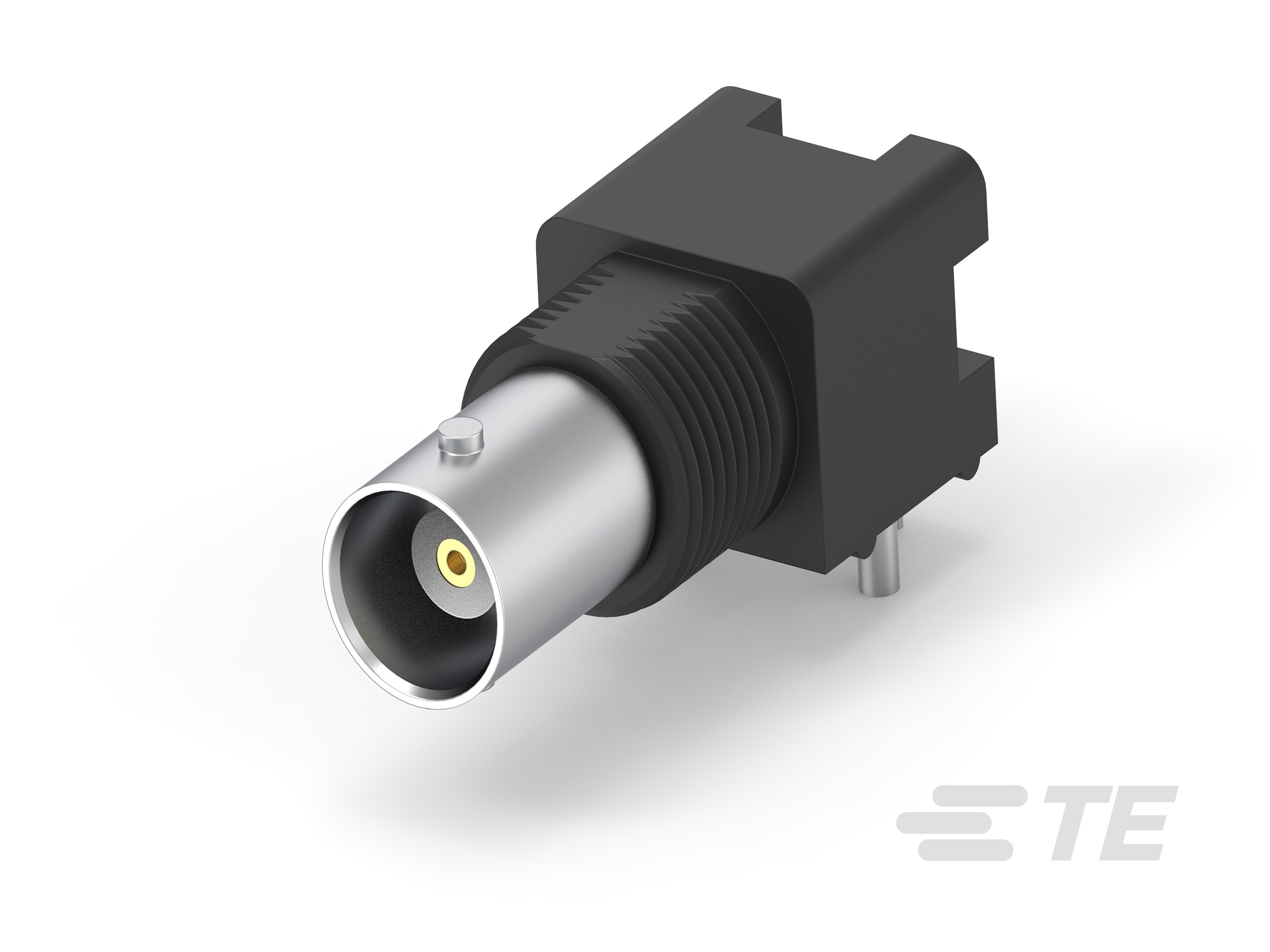 BNC RF Connector: Male (Jack), Right Angle-CAT-076-BNCRABAY