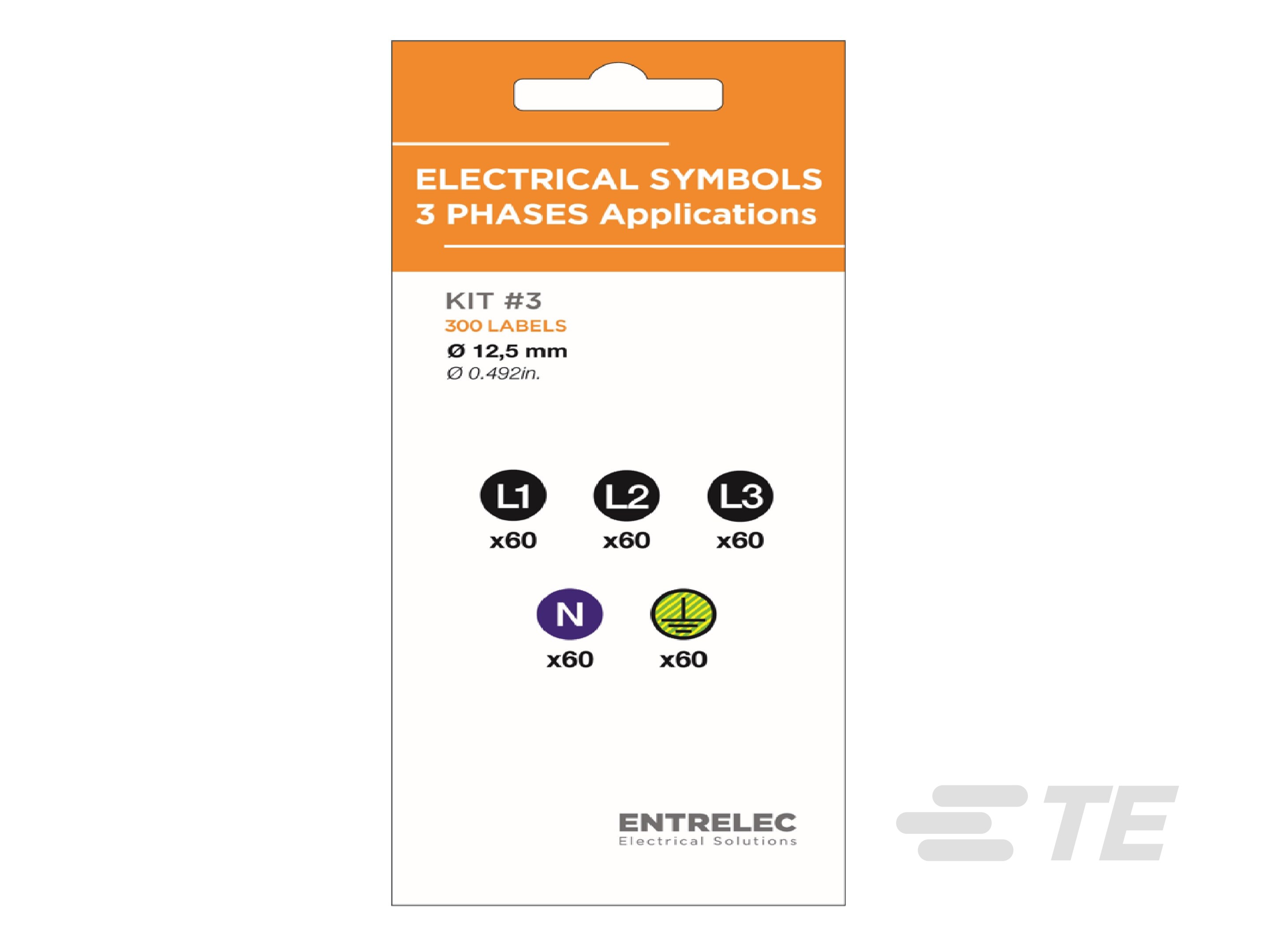 ENTRELEC electrical signs and labels-CAT-KB4-L-ELEC