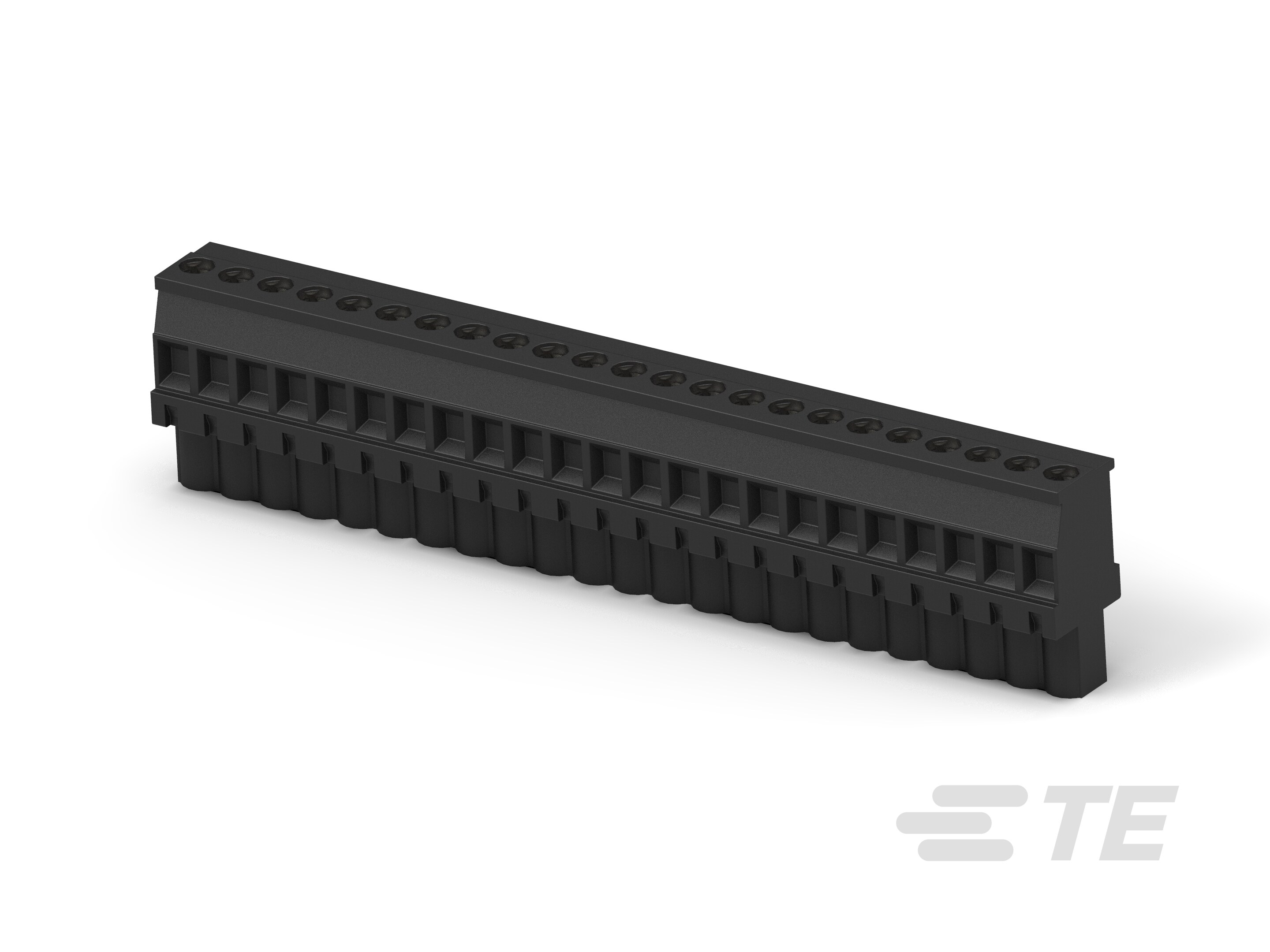 23POS.5MM VERT.PLUG LH BLCK-2-1546118-3