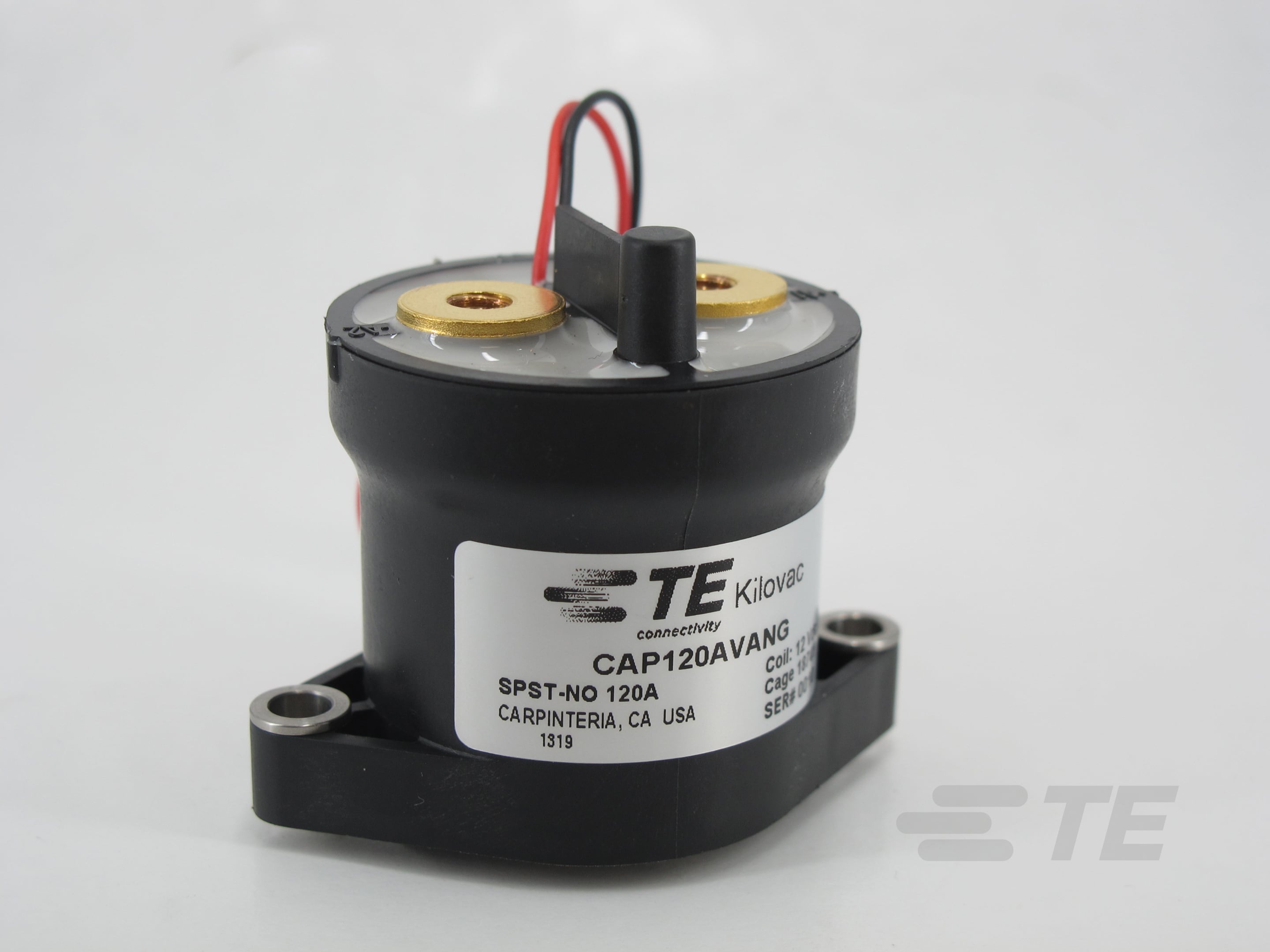 CAP120AVANG=CONTACTOR, SPST-NO, 12V COIL-2-1618411-9