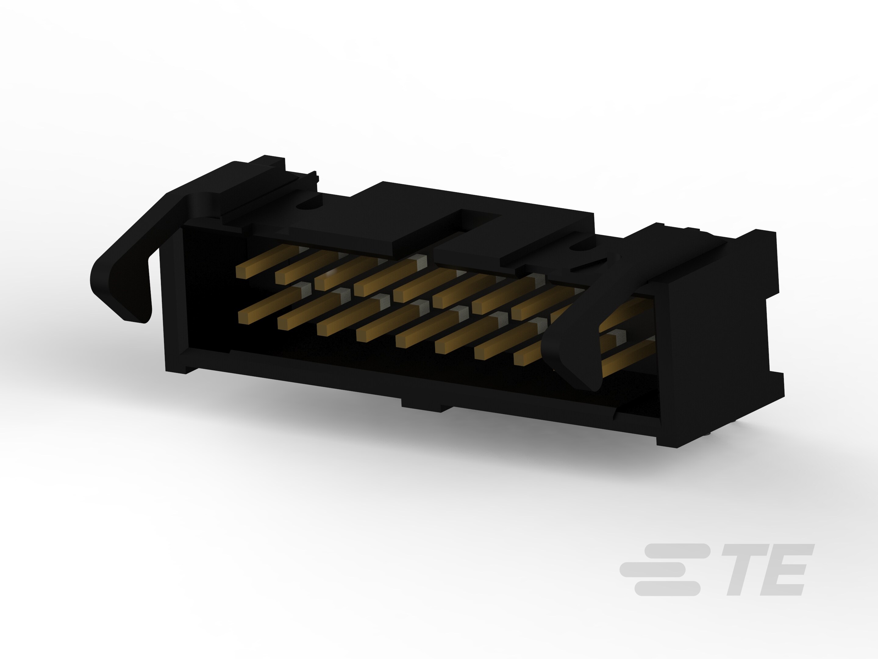 IDC LOW PRO HDR 20P RA SHT LAT BLUE-2-1761609-7