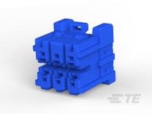 GIC 3.3 PLUG HOUSING 6POS BLUE-2-1827386-1