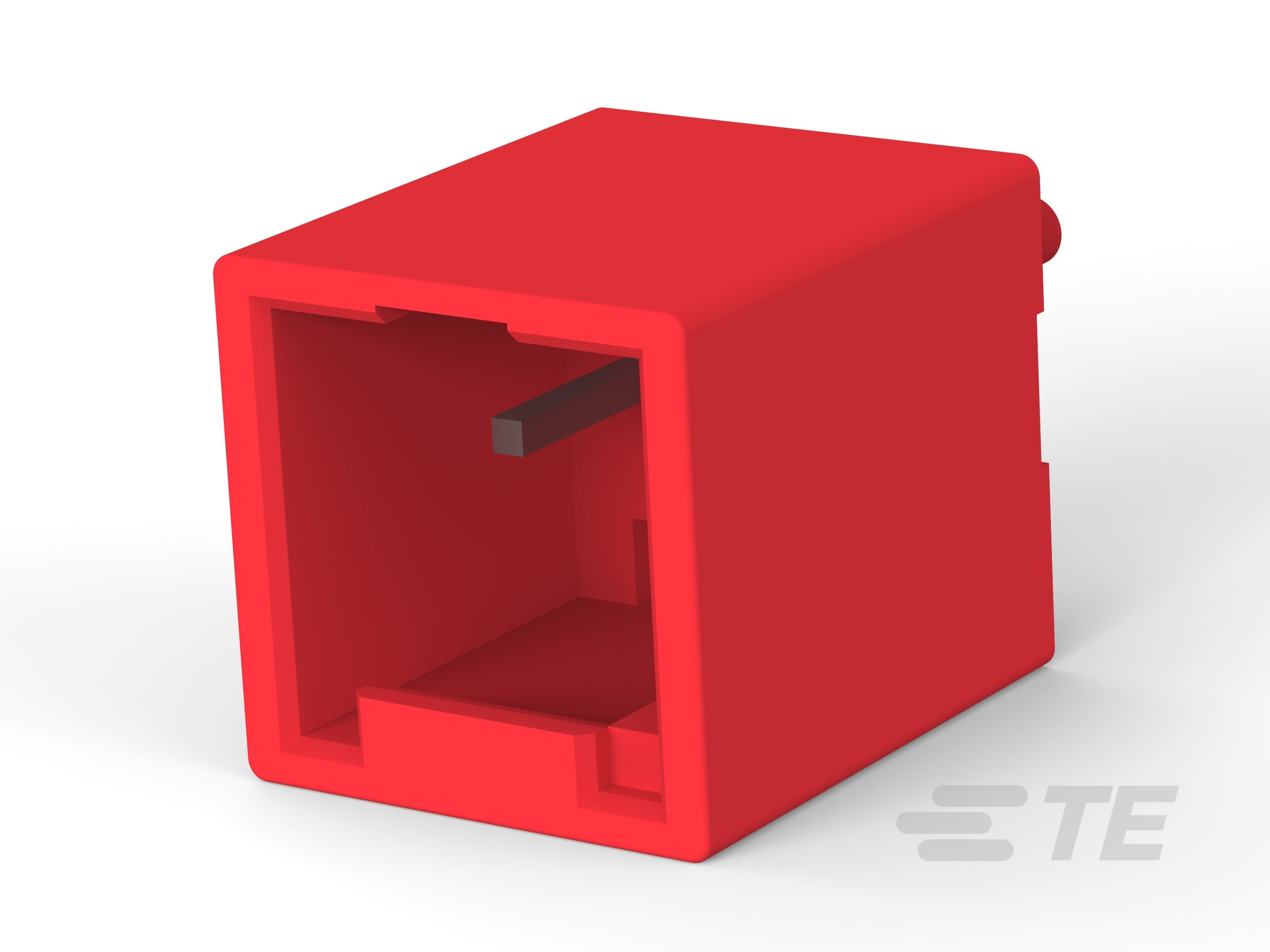 NEW GI CONN2.5 HDR ASMBLY 2P RED D1.0-2-1971798-3