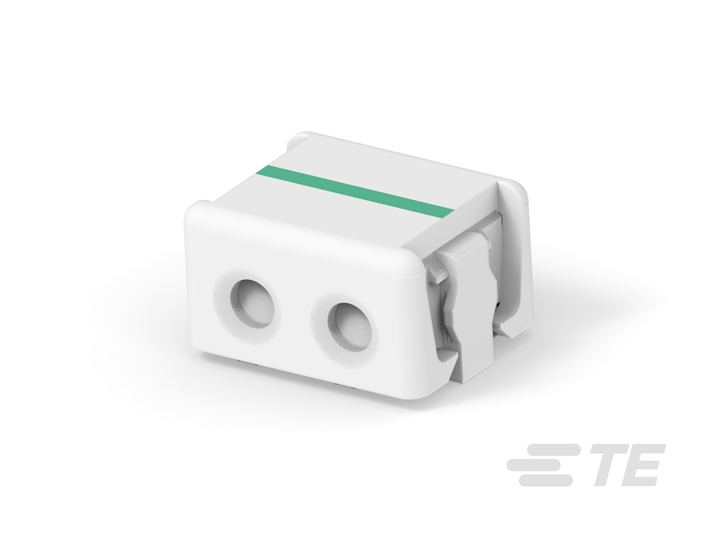 Connector, SMT-IDC PASS THRU,  2 POS, 22-2-2106431-2