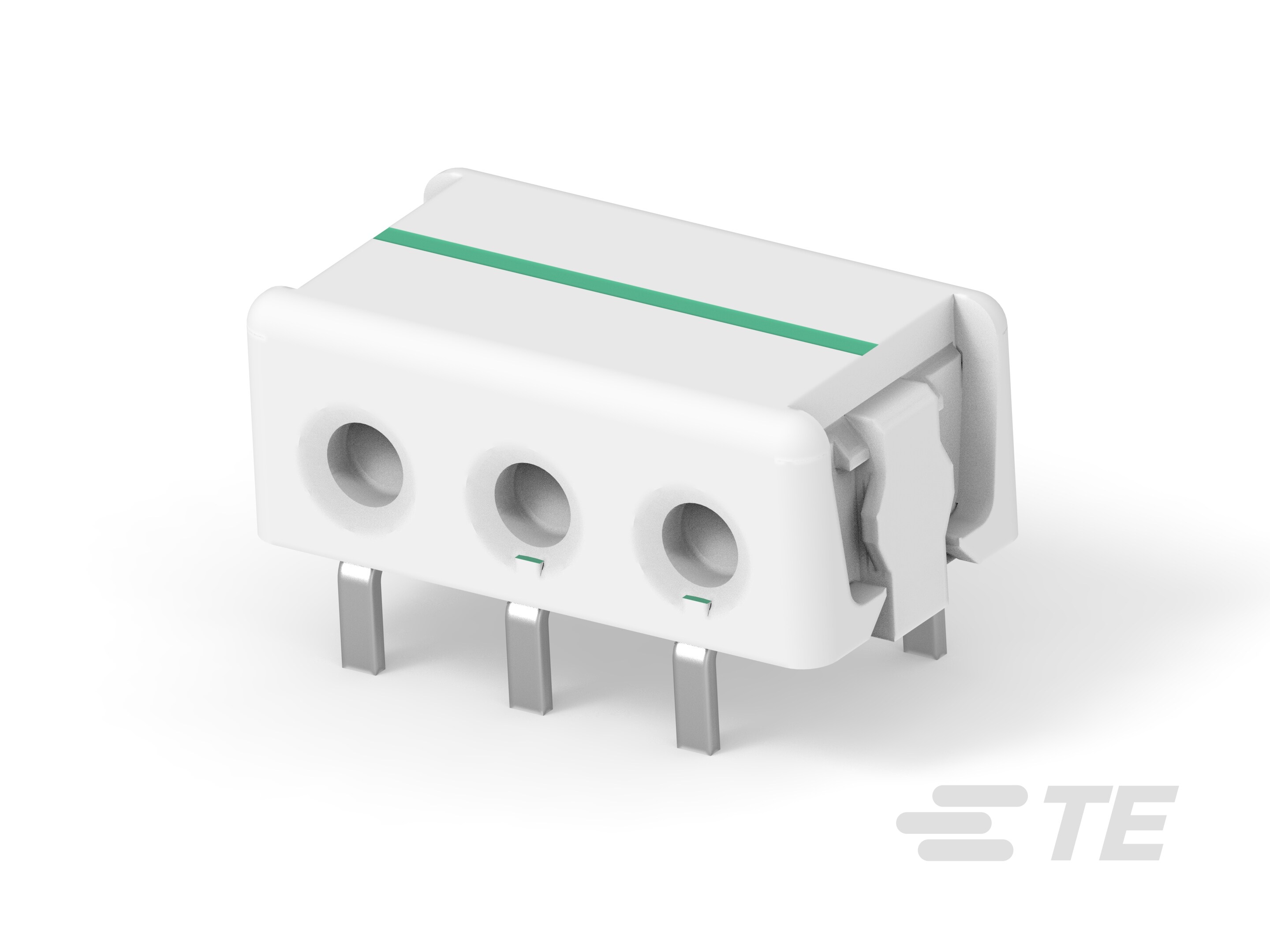 Connector, Thru Hole-IDC, 3 pos, 22AWG-2-2106751-3