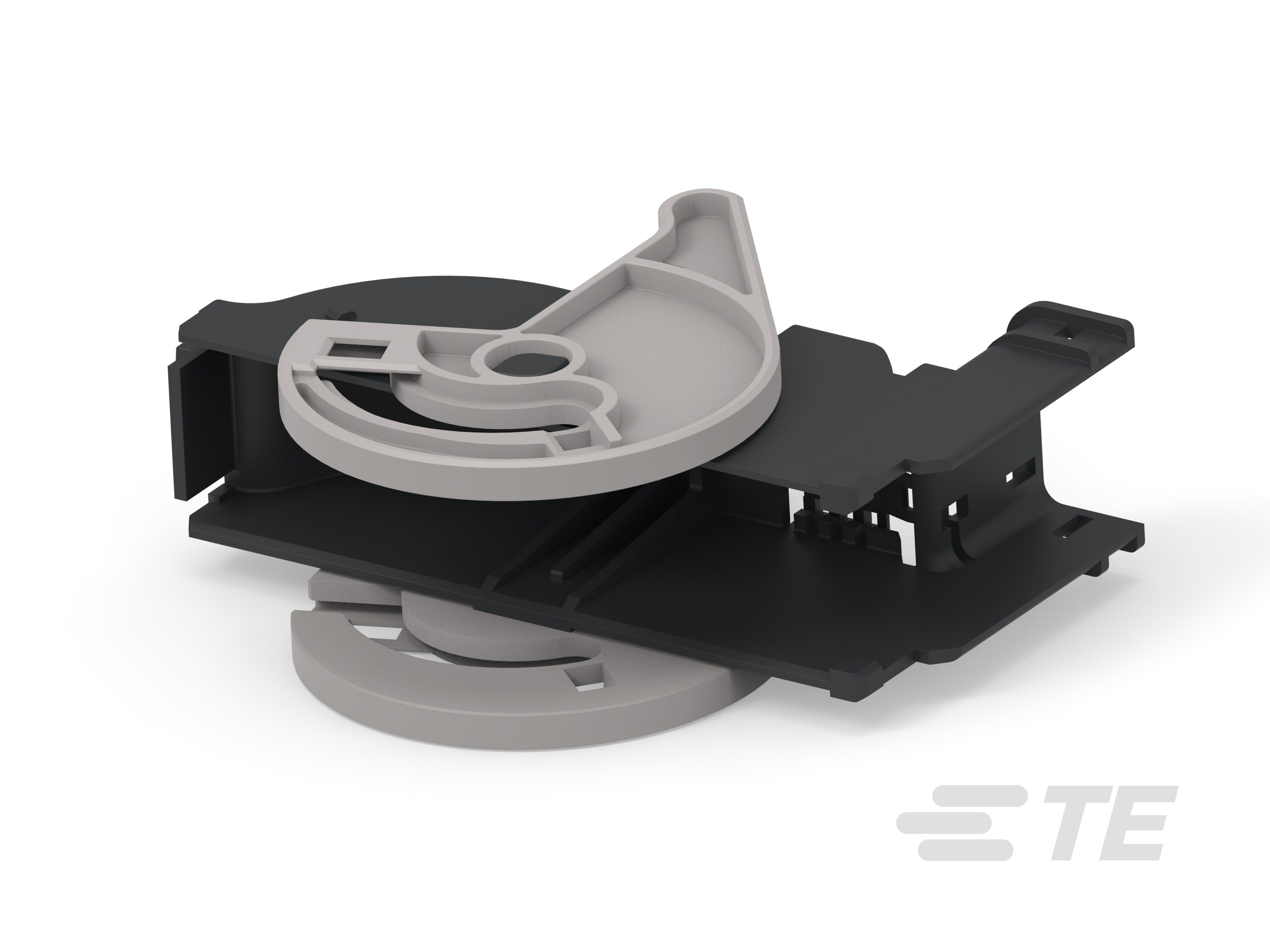 REC CONN CVR ASSY,46POS,MCON 12,90 DEG-2-2209521-1
