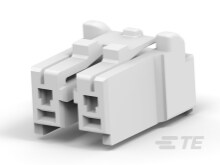 GIC6.0MM CONNECTOR PLUG HOUSING 2POS-2-2232875-3