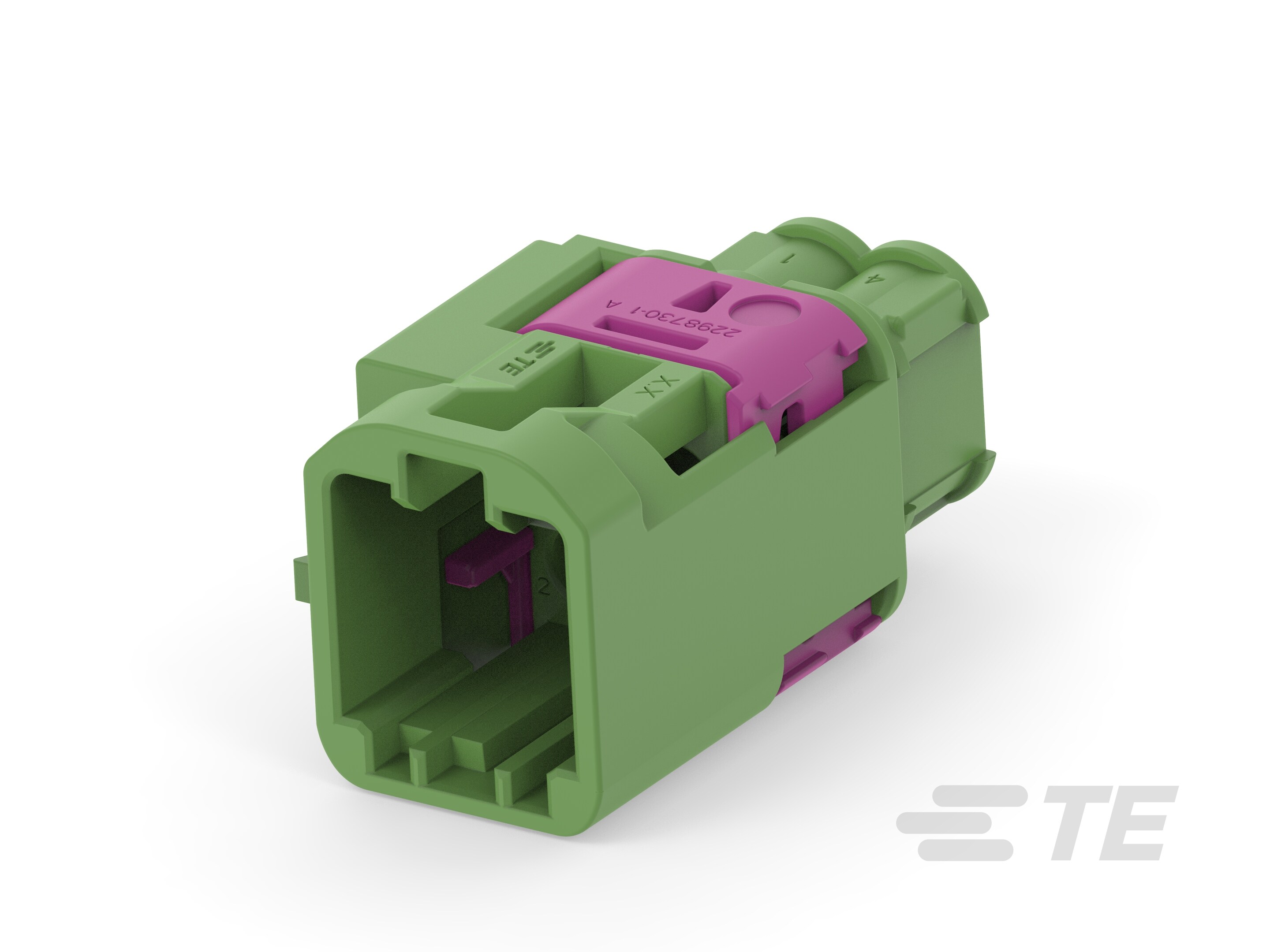 4P,MATE-AX,PIN HSG ASSY,180DEG,COD E-2-2298724-5