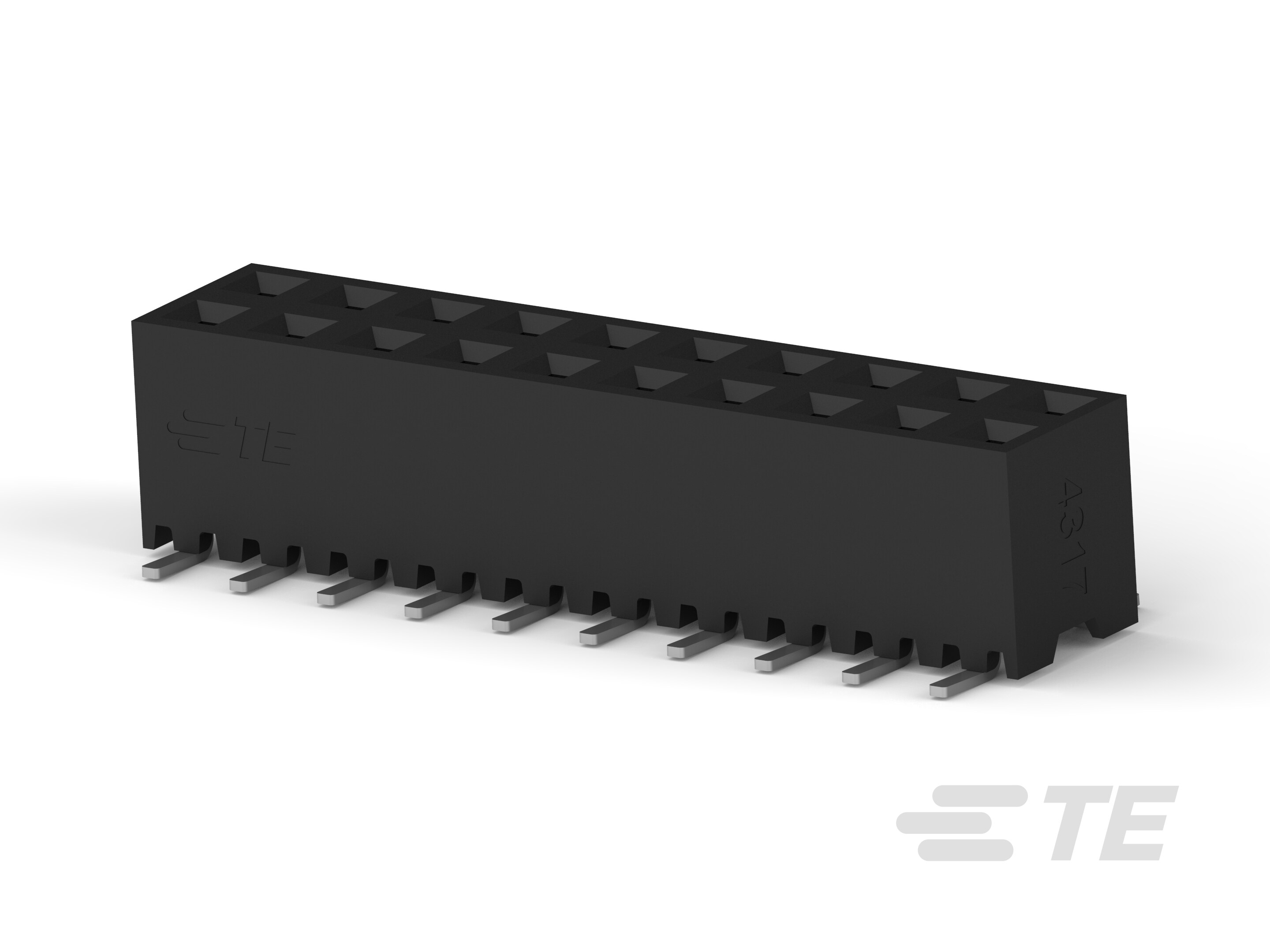 30P,2MM,B-B,REC,DRVT,SMD,0.1AU,TB,W/CP-3-2314844-0