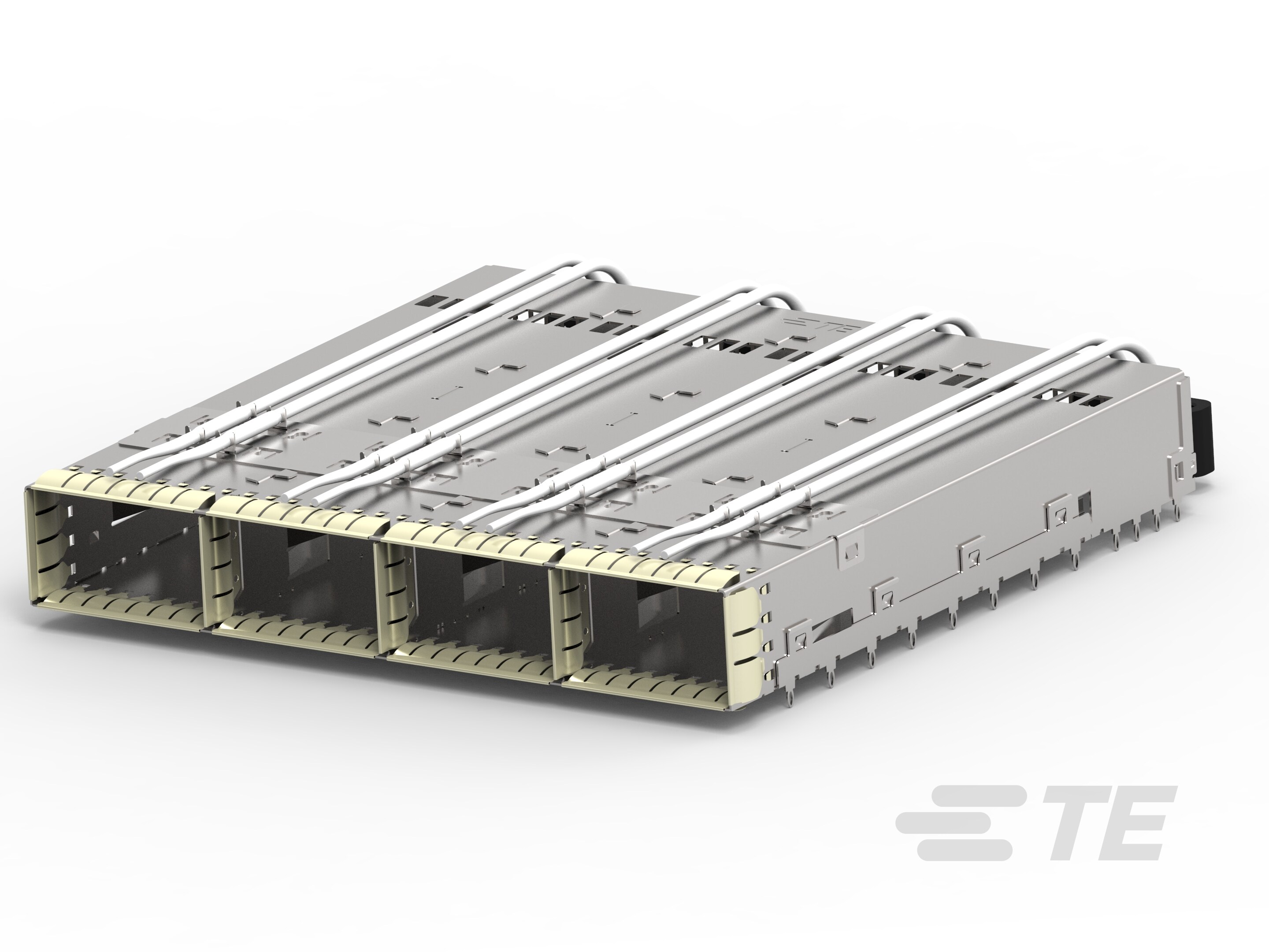 CAGE ASSEMBLY, 2 LP PER PORT, 1X4, OSFP-2-2338495-1