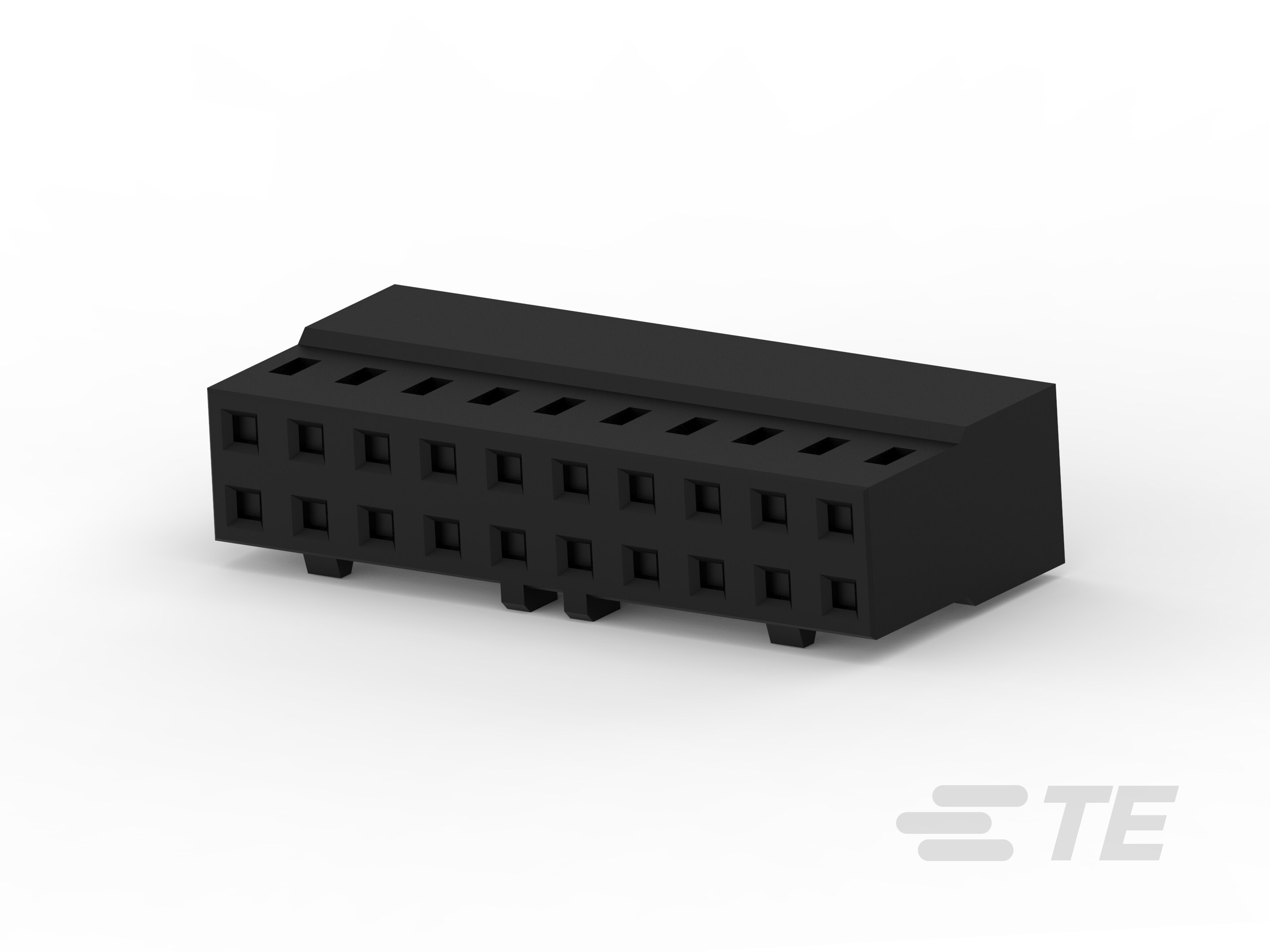 2MM-RCD-D10-BX | Housing Receptacle Wire-To-Board 20 | Wire-To-Board Connector Assembly & Housing | .079