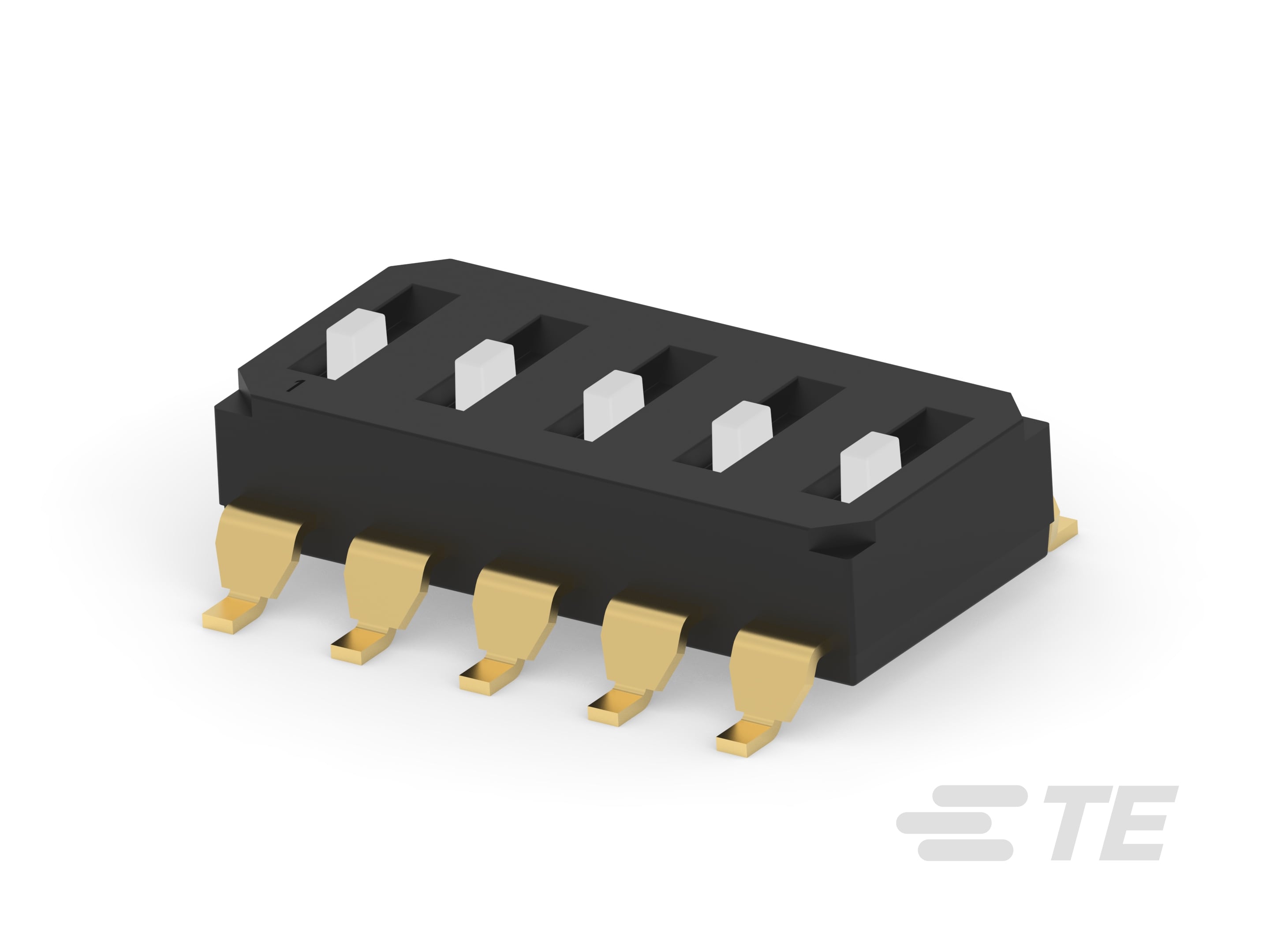 END STACK DIP 5P G RAISED  T&R-2-2319847-6