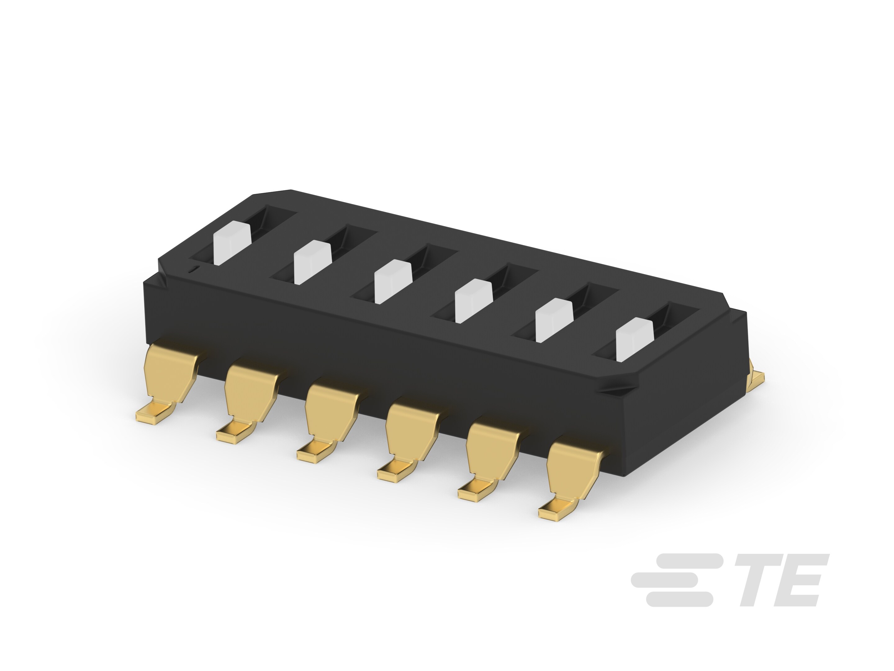 END STACK DIP 6P G RAISED  T&R-2-2319847-7