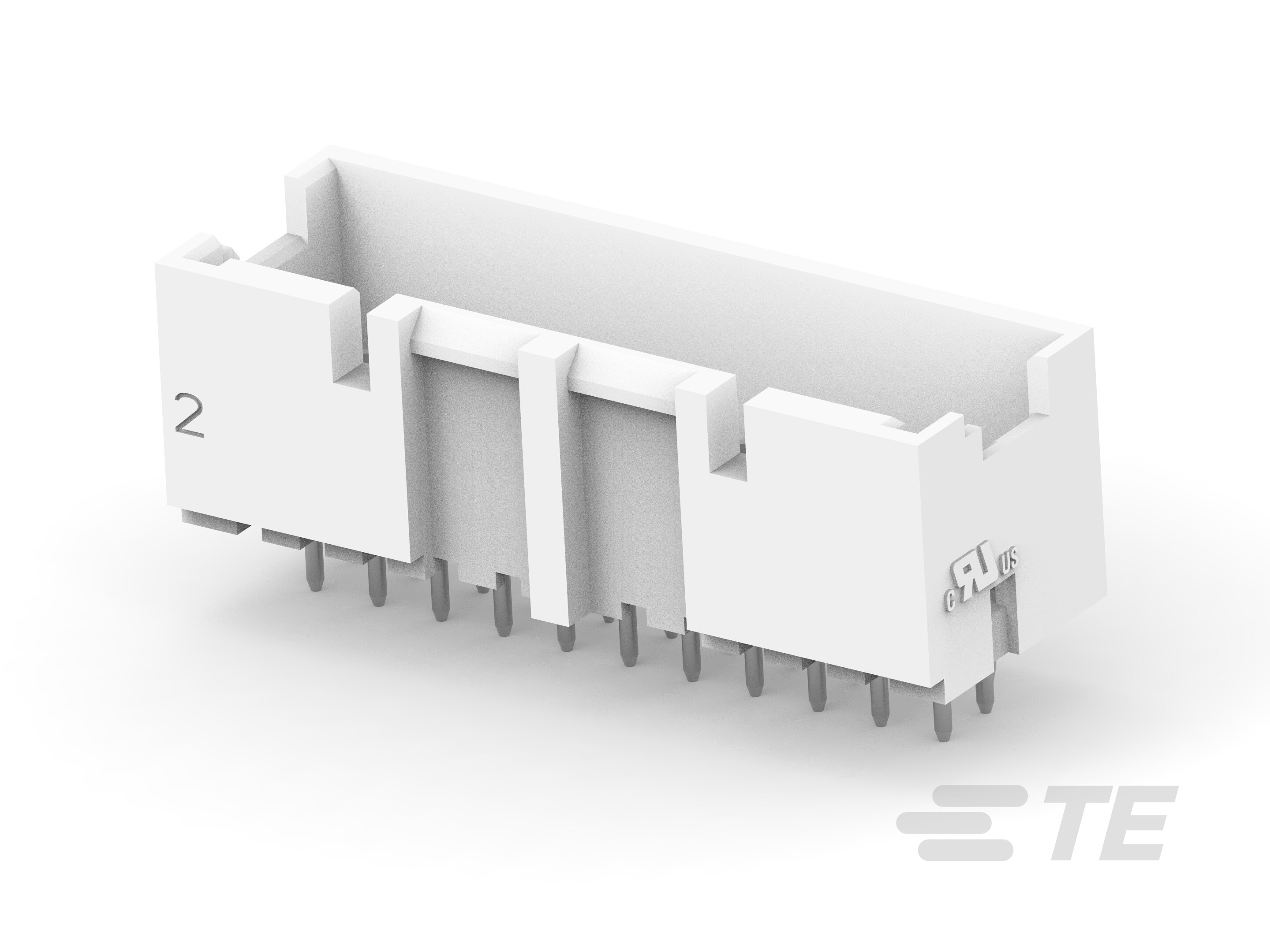 ASSY,HDR,VERT,GWT,NO-BOSS,DUAL ROW,EP2.5-2-2323751-2
