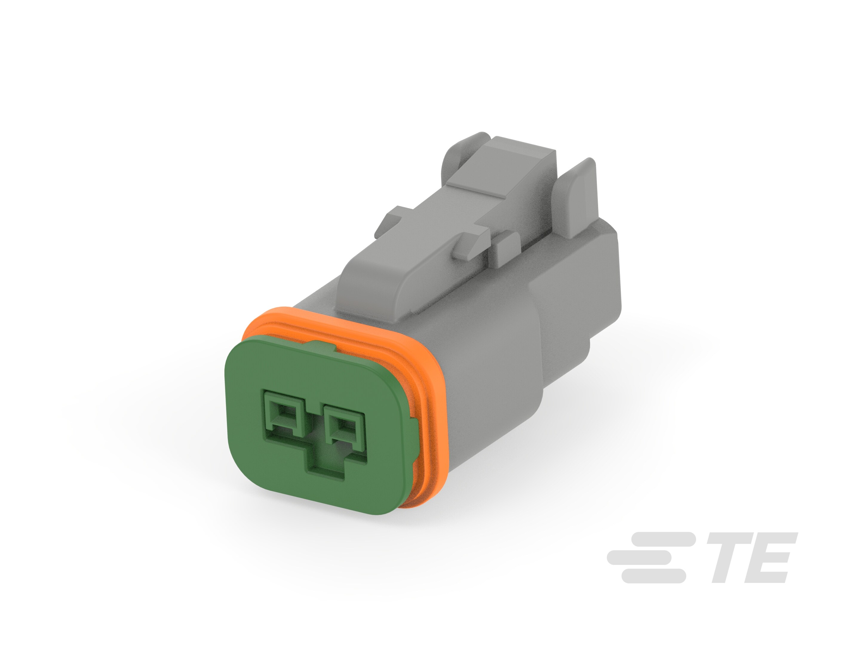 2POS,MCON 1.2,REC HSG ASSY,SLD,COD B-2-2324808-2