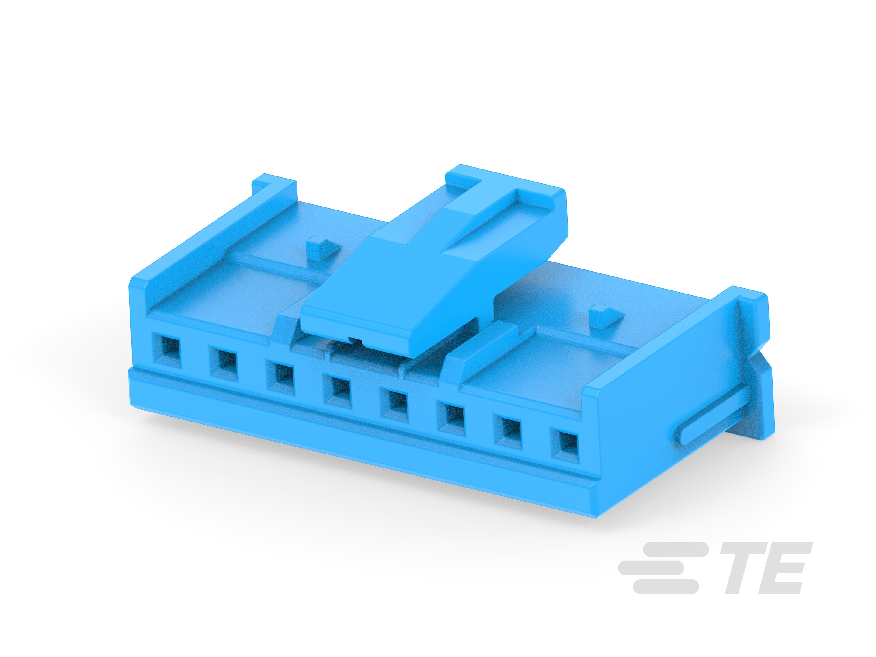 EP 2.5 HOUSING 8P, BLUE, UL version-2-2338183-8