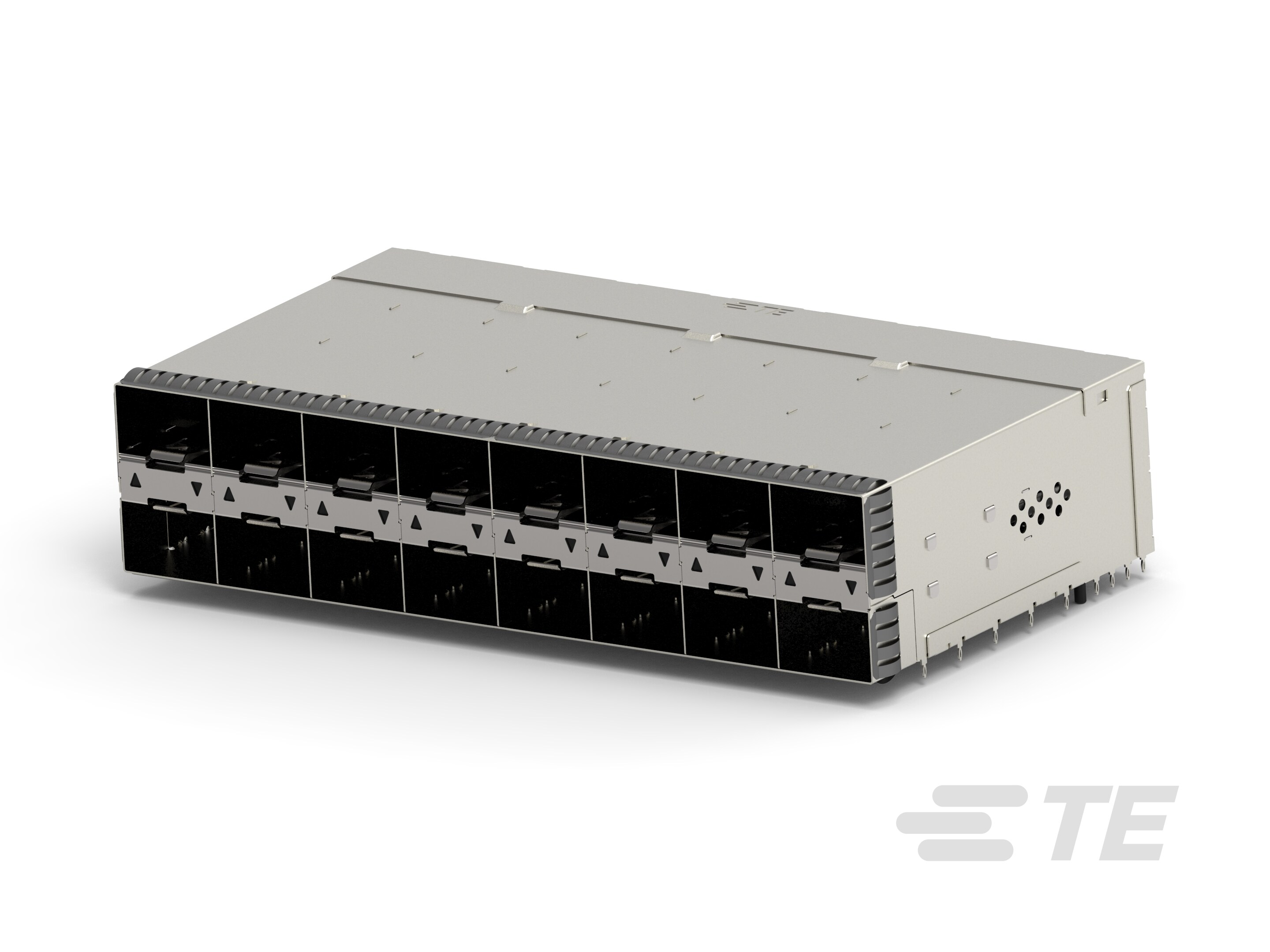 SFP56 STACKED 2X8 RECEPTACLE ASSEMBLY-2-2340033-0