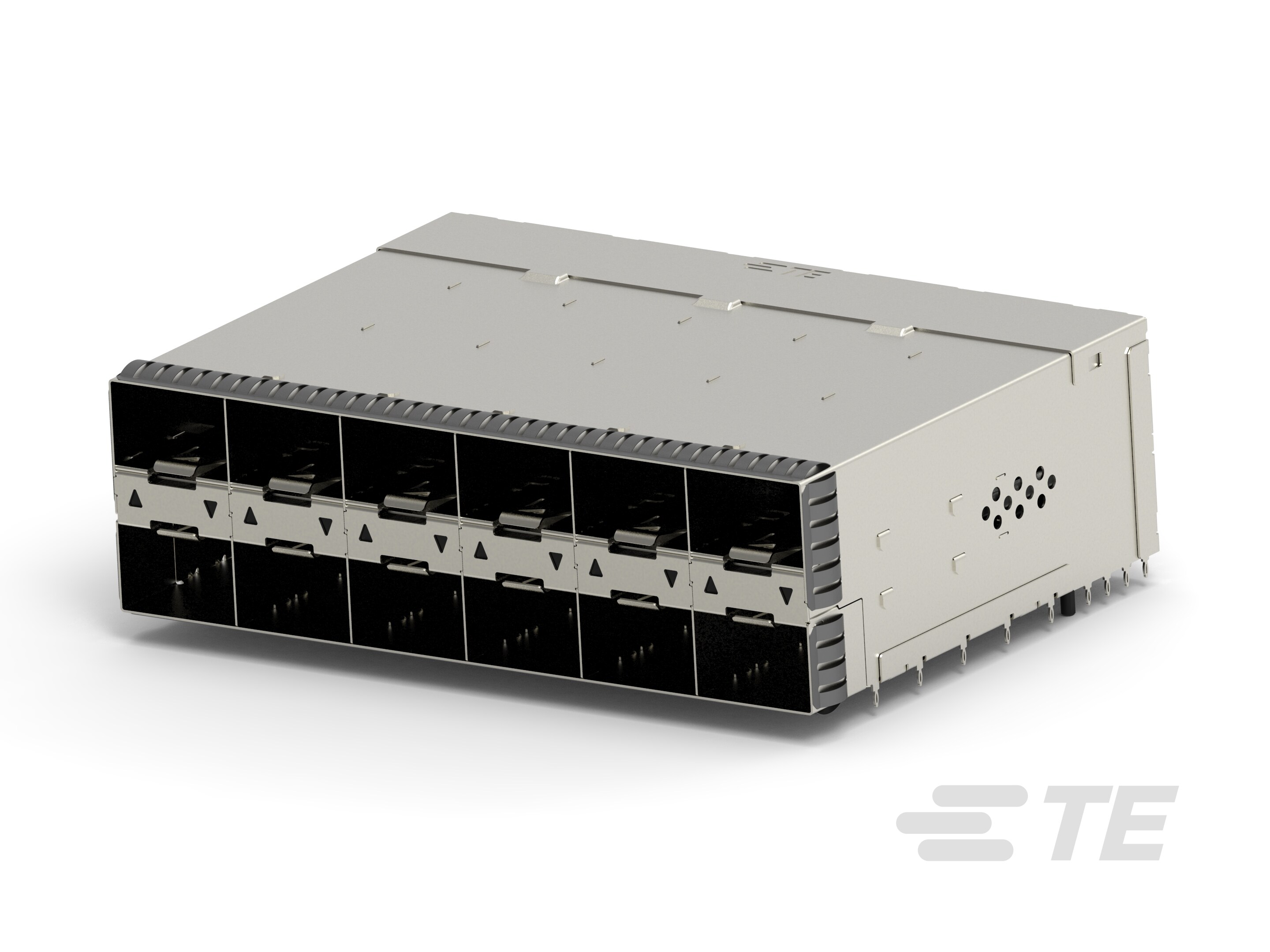 SFP56 STACKED 2X6 RECEPTACLE ASSEMBLY-2-2347721-0