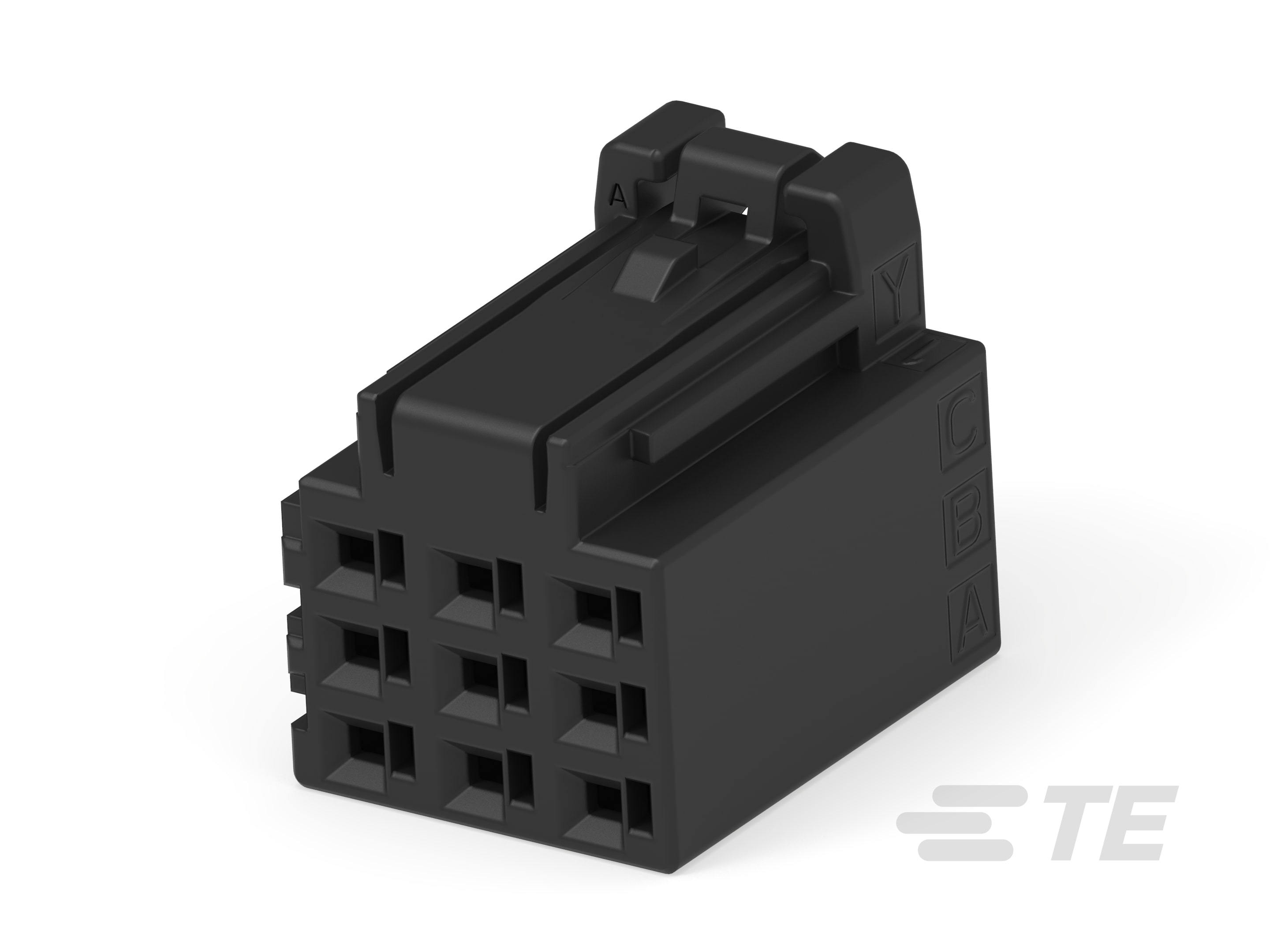 DYNAMIC D1000 SLIM REC HSG 9P Y KEY-2-2375948-9