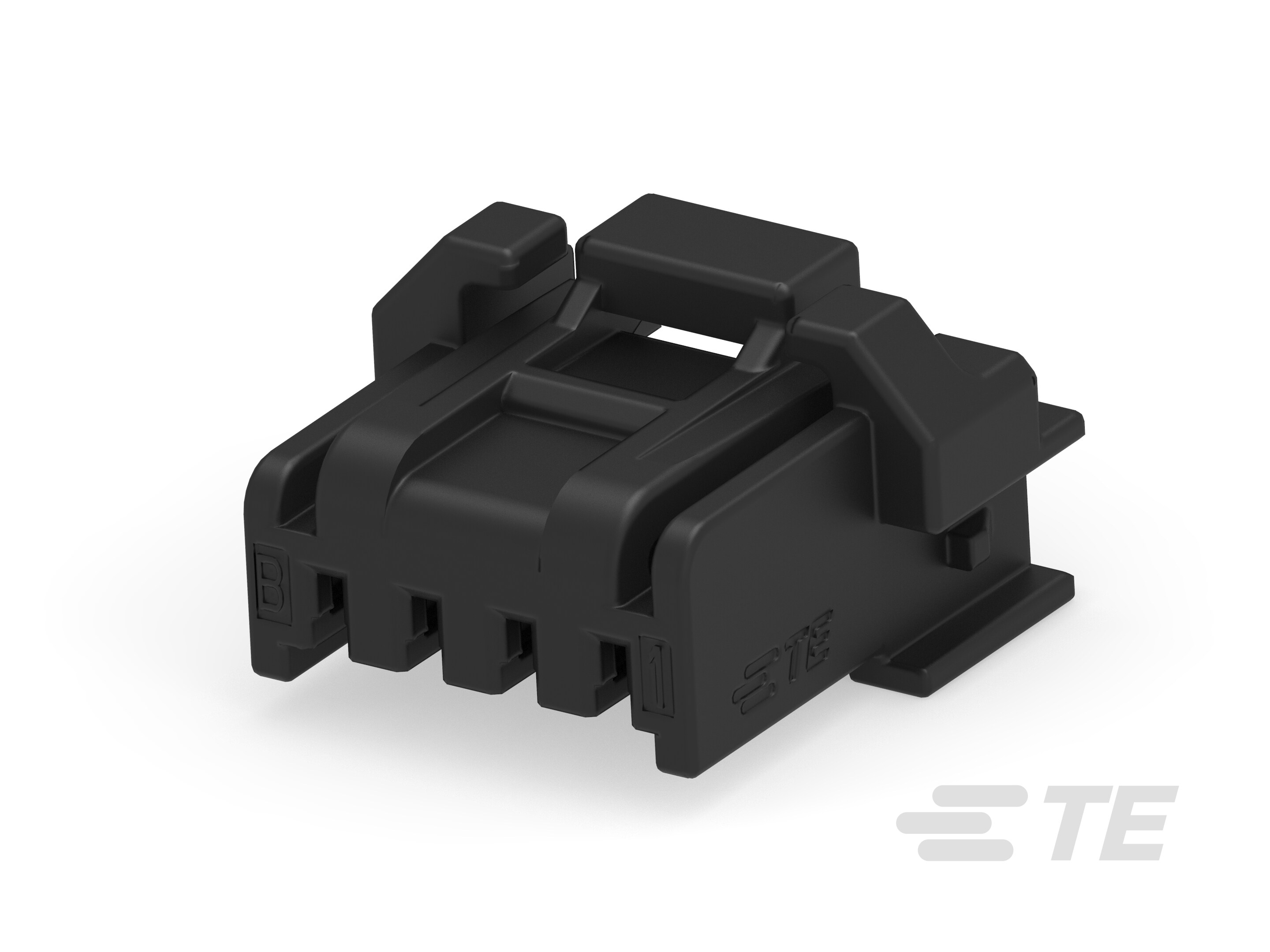 SGI 1.5 Plug HSG, 4P, Key B, Black-2-2382946-4