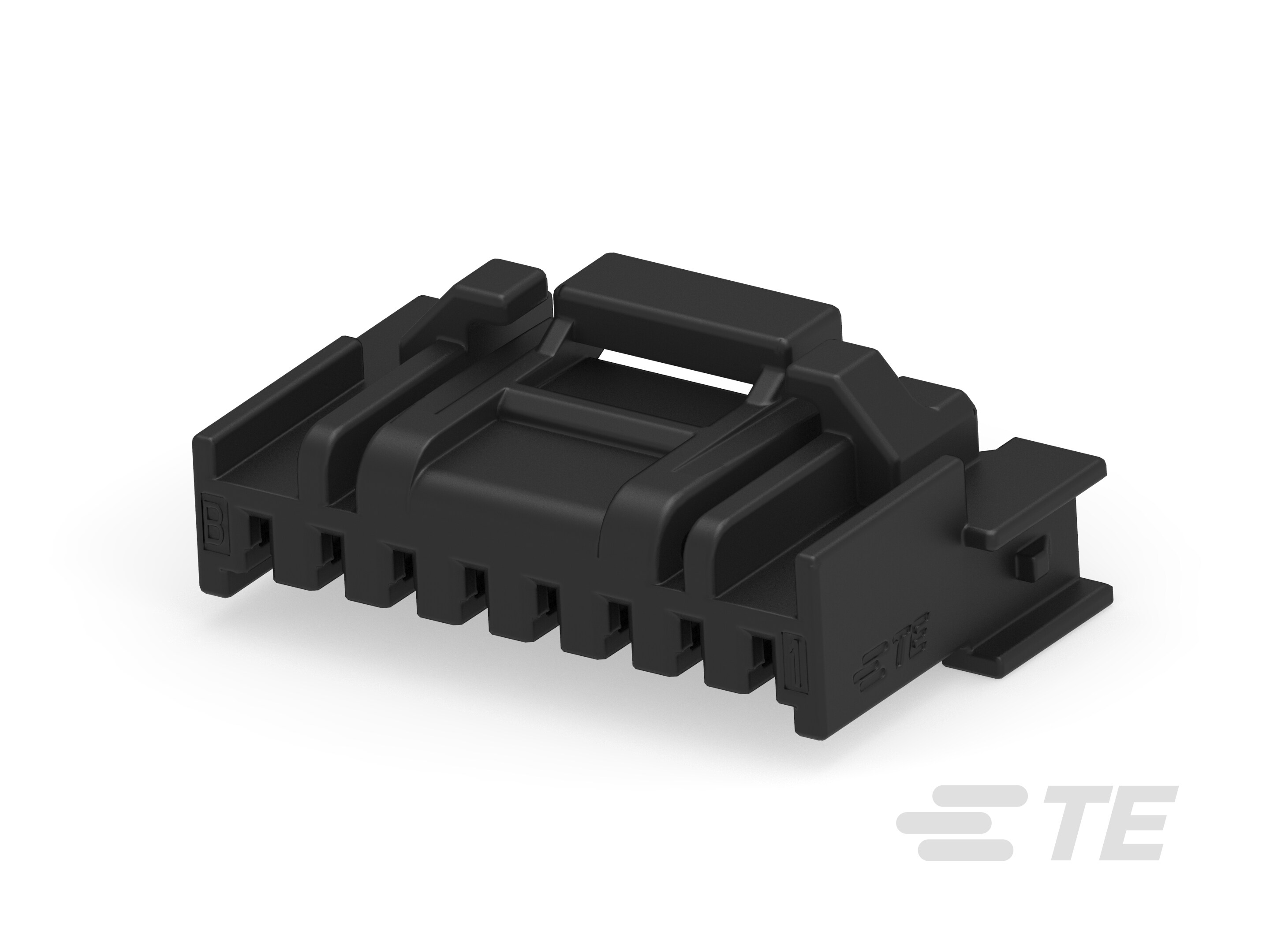 SGI 1.5 Plug HSG, 8P, Key B, Black-2-2382946-8