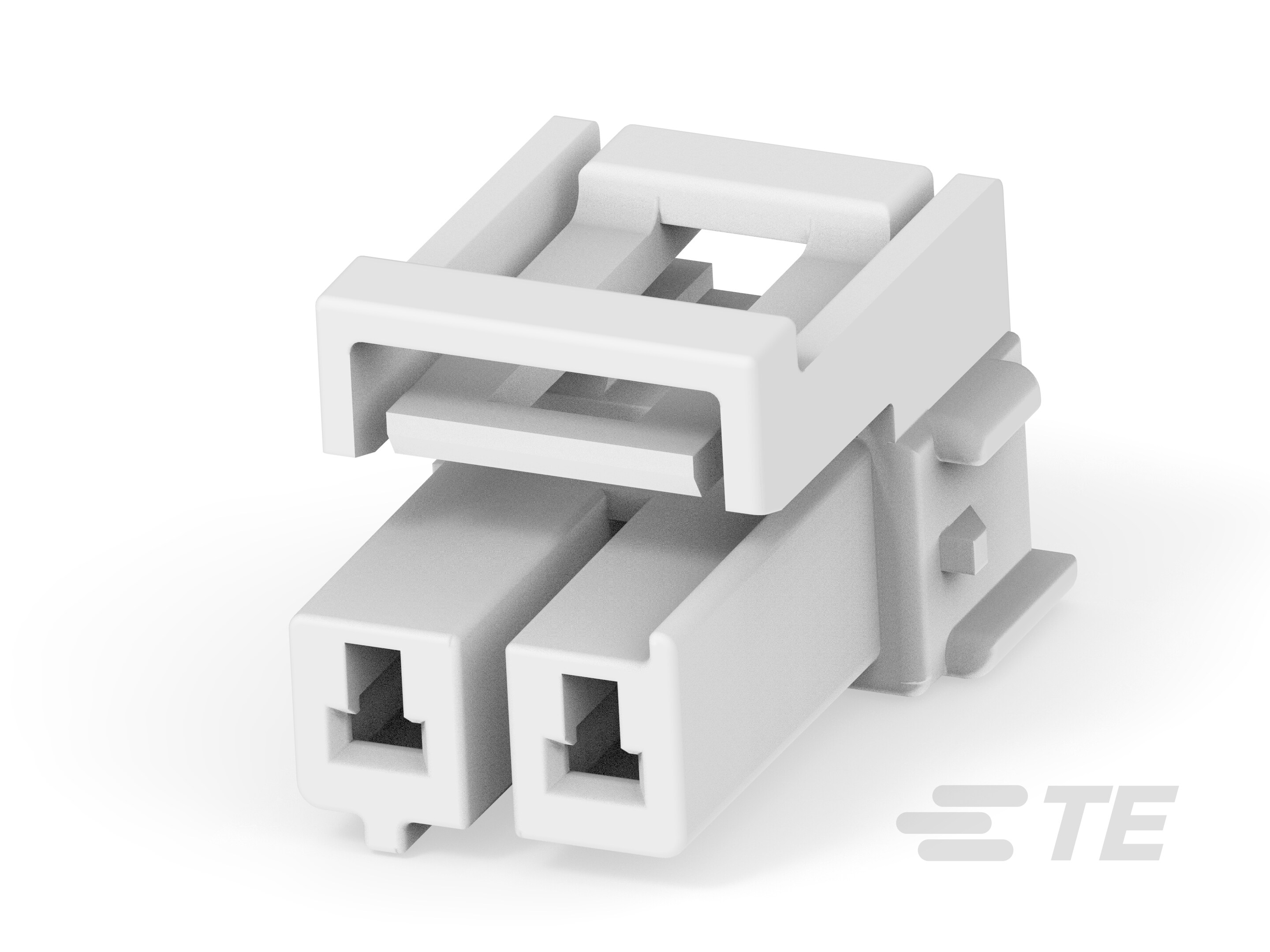 POWER DOUBLE LOCK PLUG HOUSING, 2P-2-2391516-2