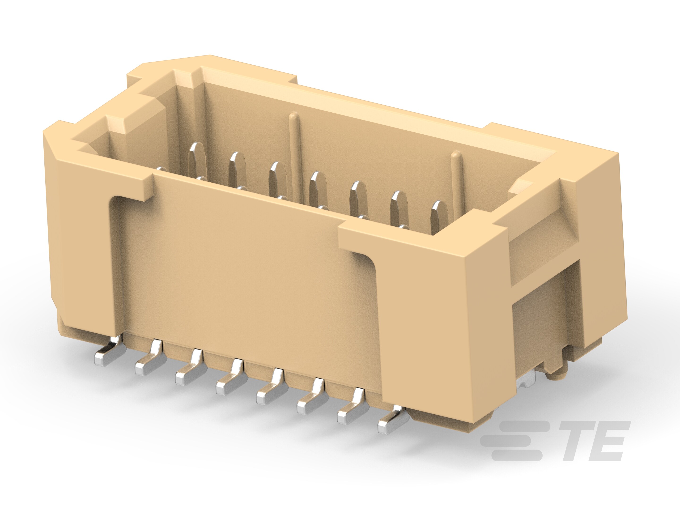 1.0mm P HPI 85deg 2x8 Pos,tin plated.-2-2484140-2