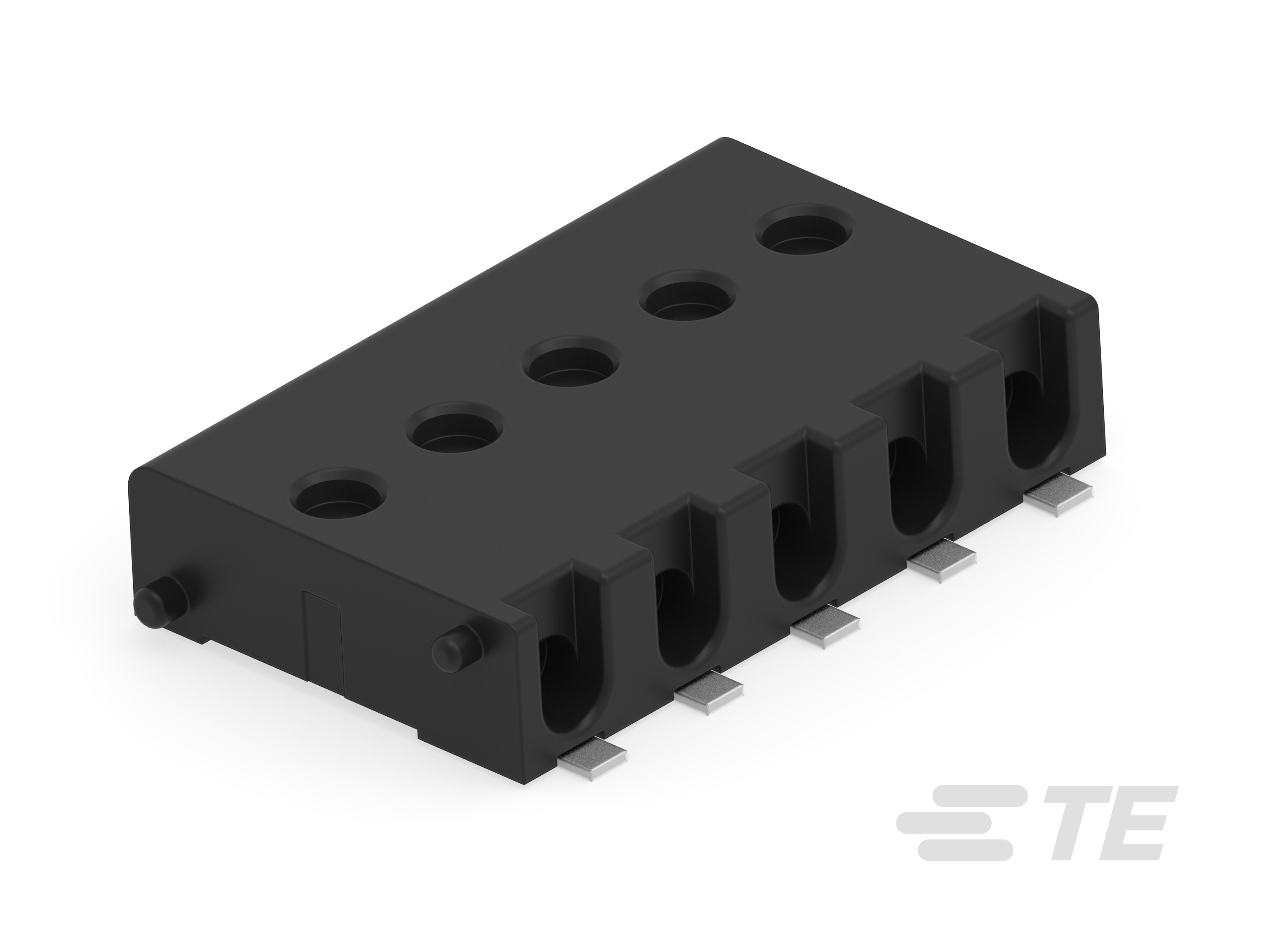 5P MODULAR RELEASABLE POKE-IN CONN_BLACK-2-2834006-5