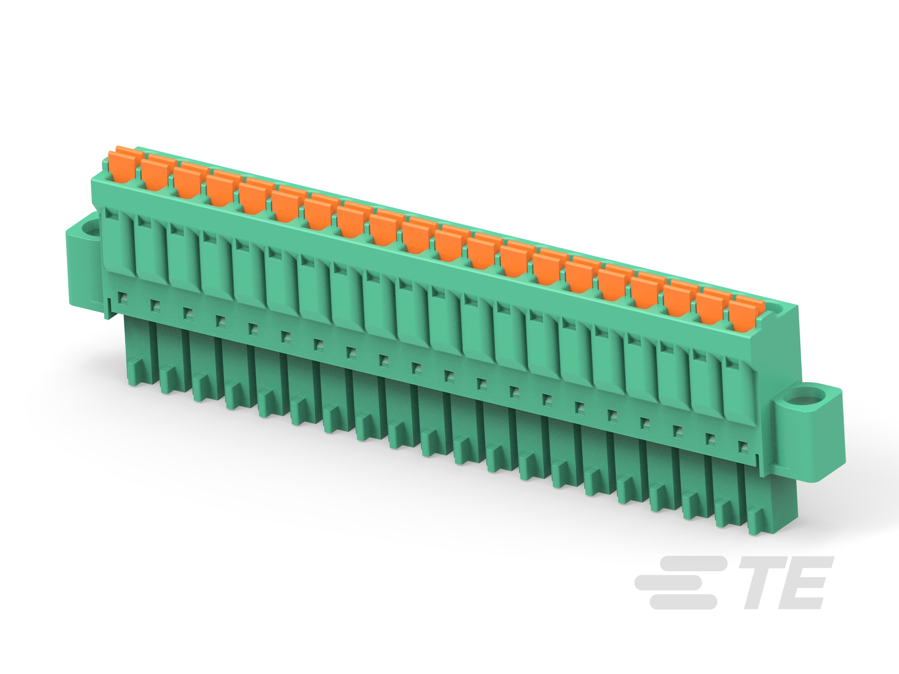 20P Spring TB Plug w/ Flg 3.5, GN-2-2842480-0