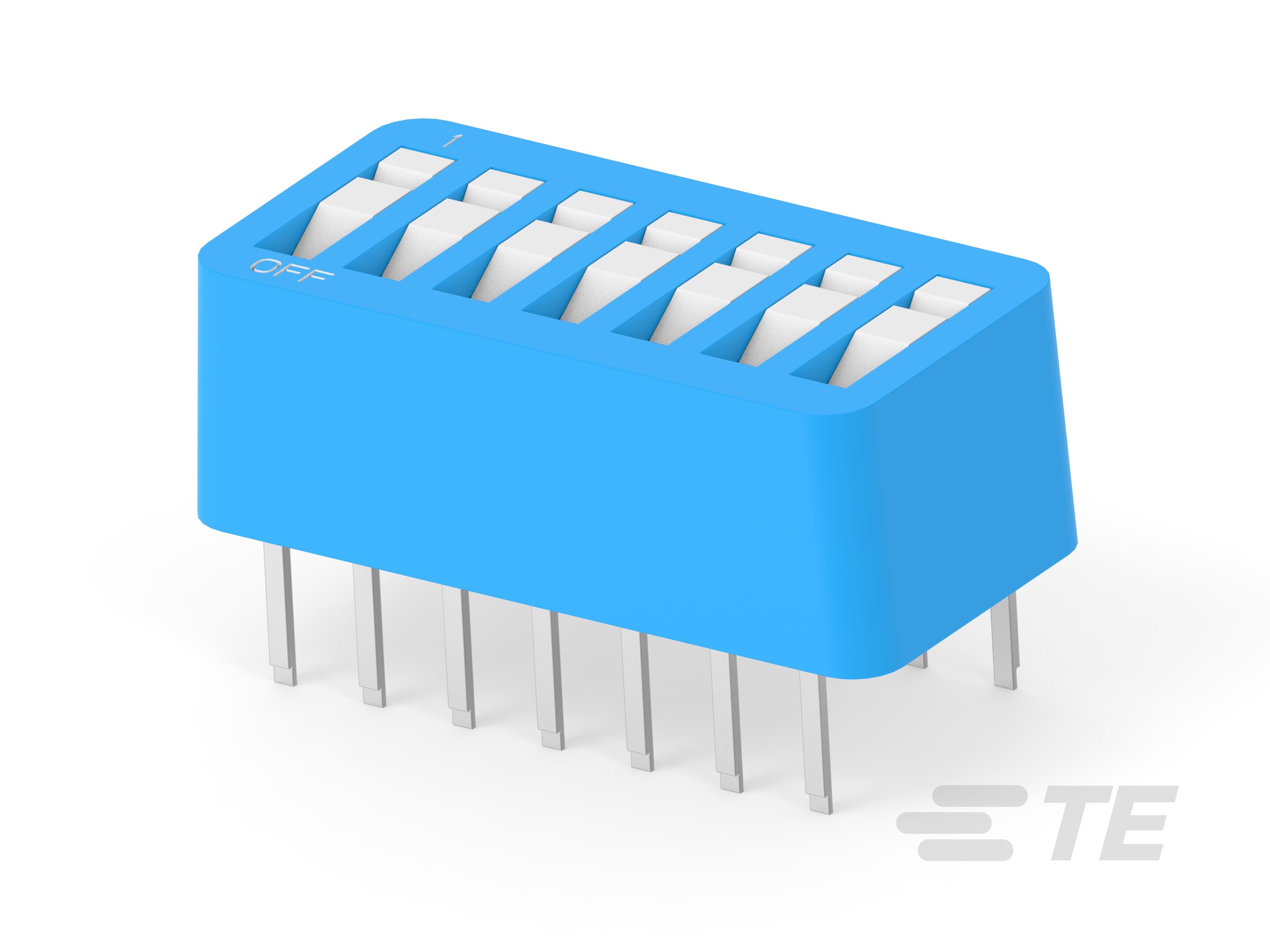 DIP SW 7 POSN W/TAPE AU-2-5435668-7