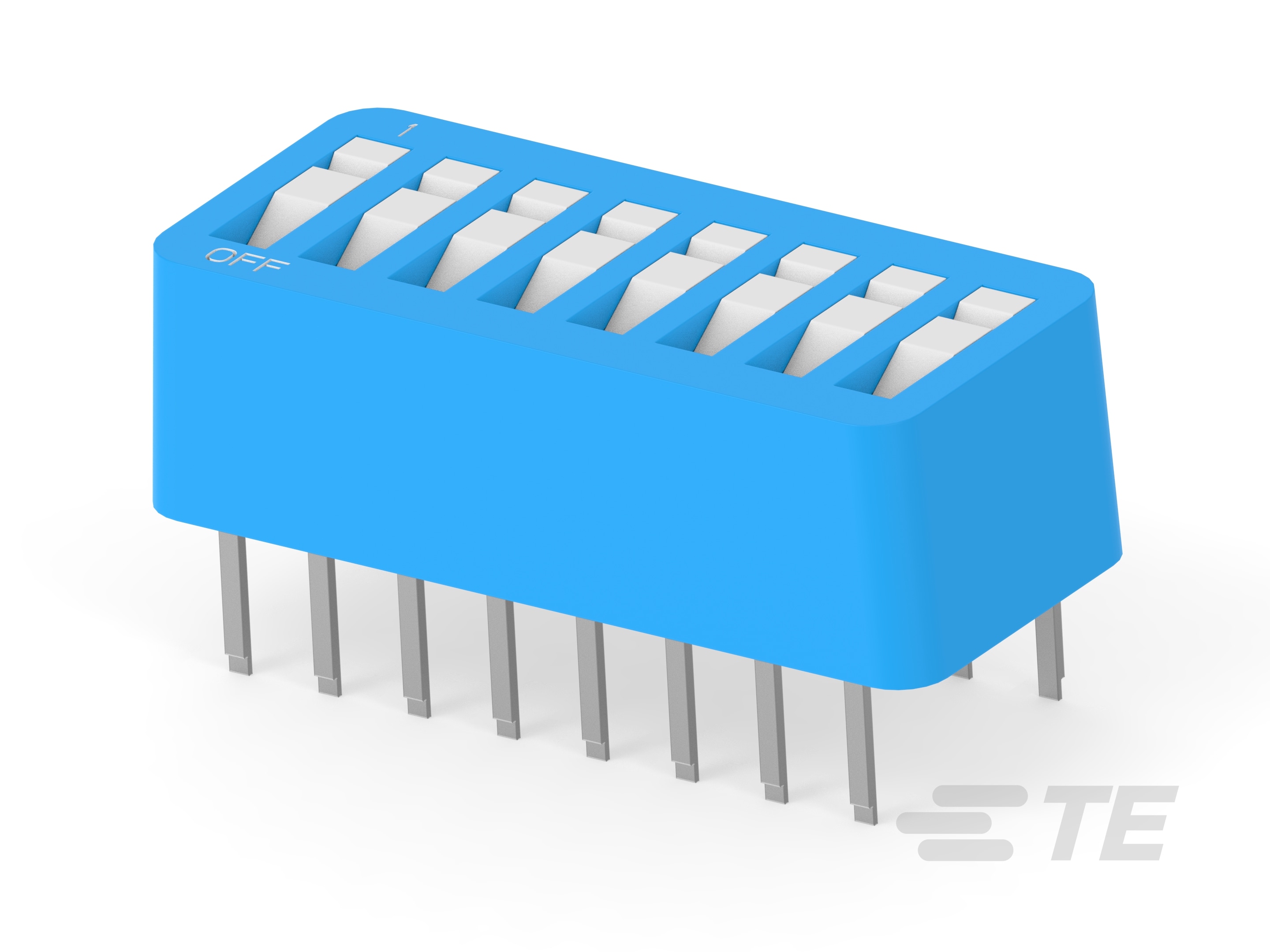 DIP SW 8 POSN W/TAPE AU-2-5435668-8