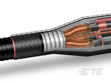 Raychem In Line Splices Hvsa 3 Three Conductor Te Connectivity