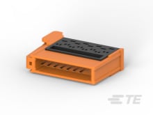 RITS CONN. PLUG ASSY 7P ORANGE-3-1473562-7