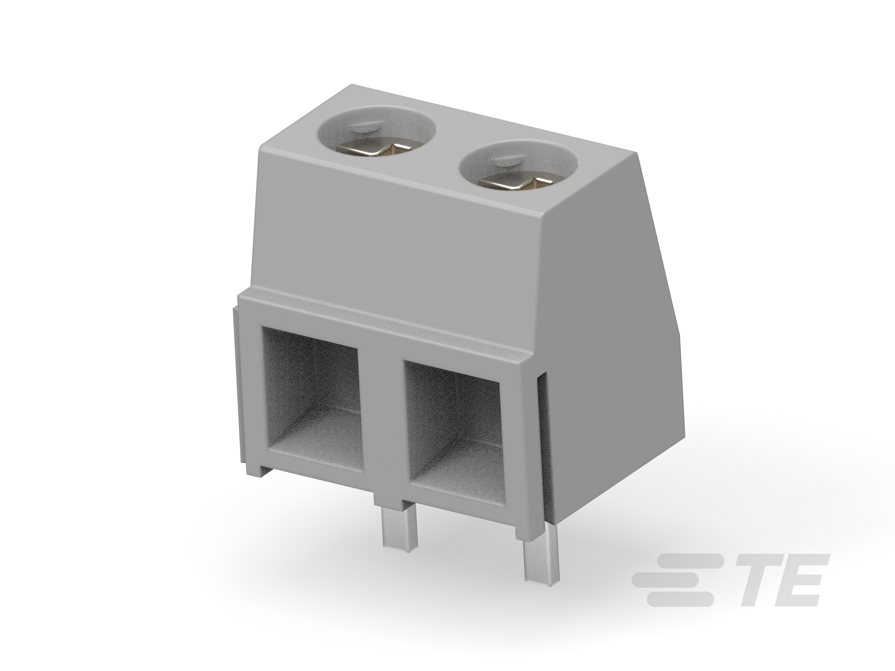 TERMI-BLOK PCB MOUNT  90 2P HYBRID SCREW-3-1546216-2
