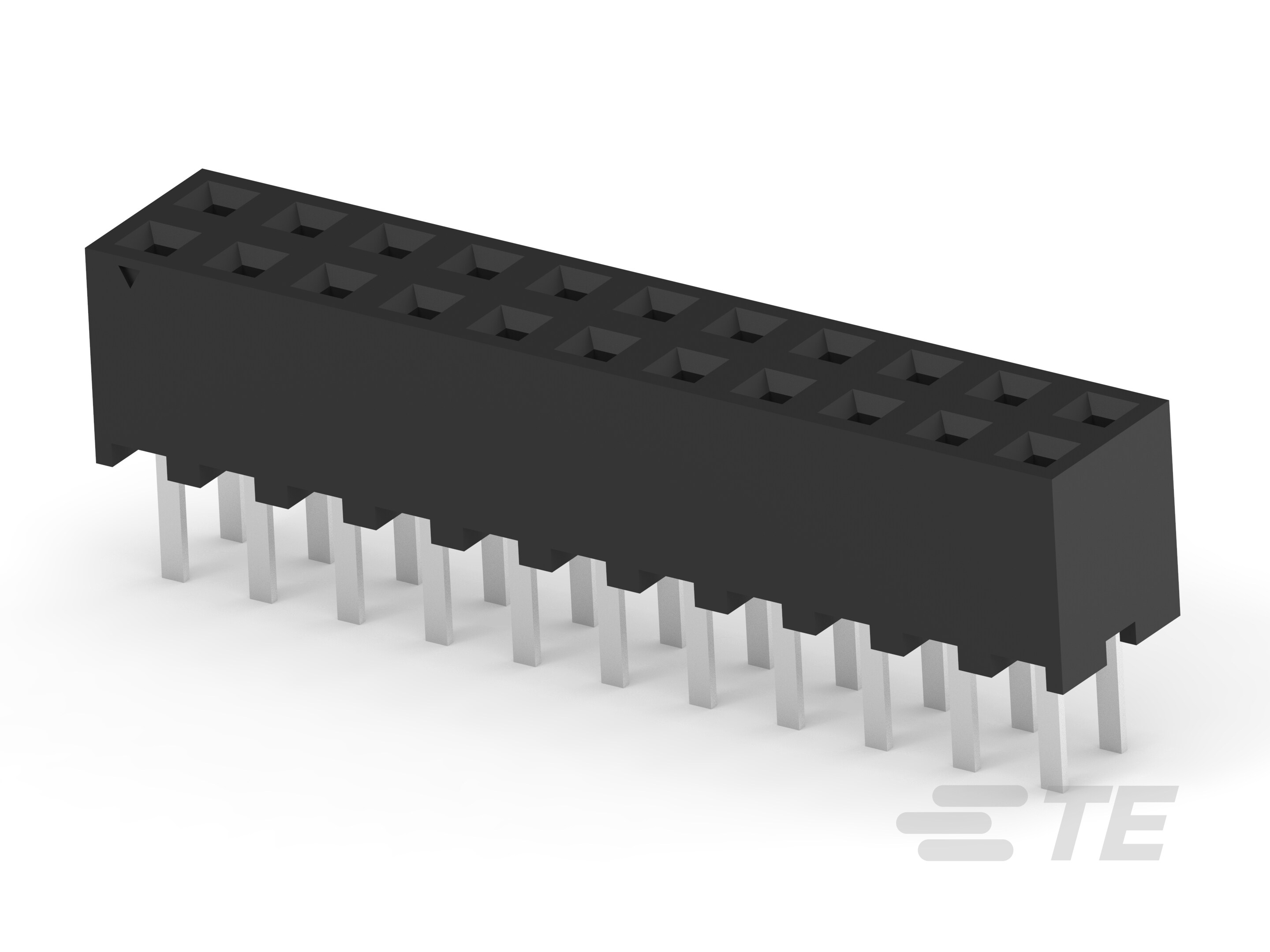 RCPT, 2.0MM, 22P,VRT MT, 8 Au