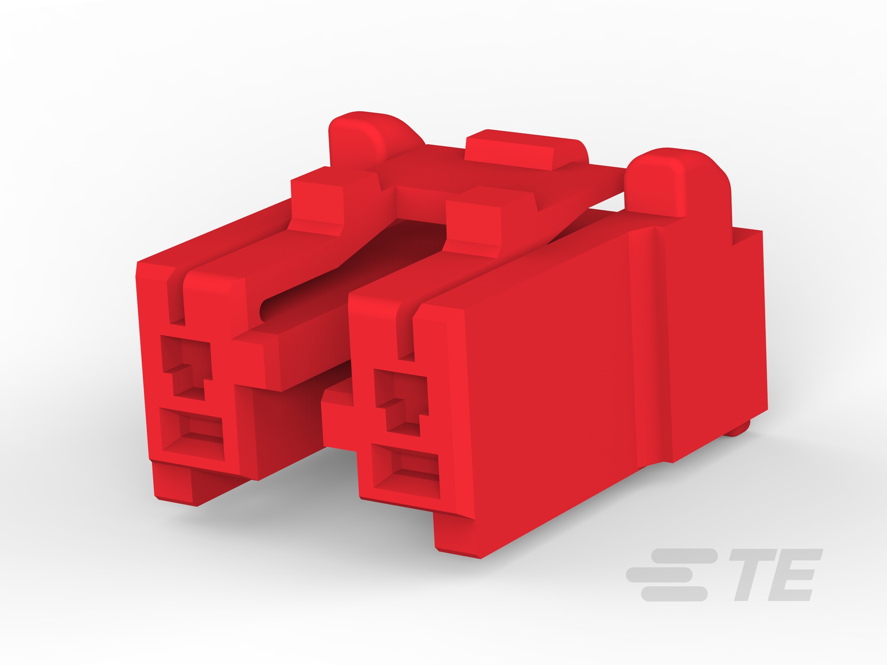 GIC 7.92 2POS PLUG RED KEYING D-3-1747050-2