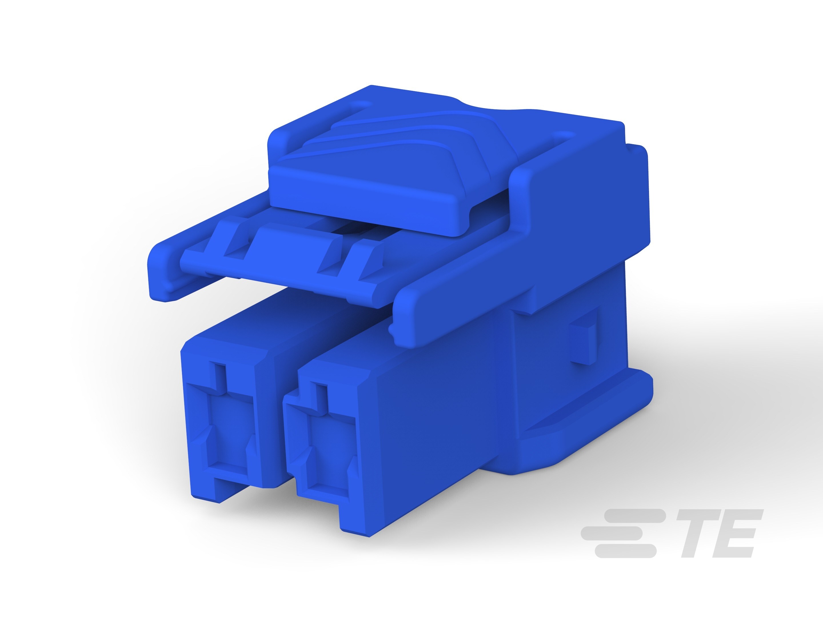 PTL 1X2 PLUG HSG STD TEMP KEY C BLU-3-1971773-2