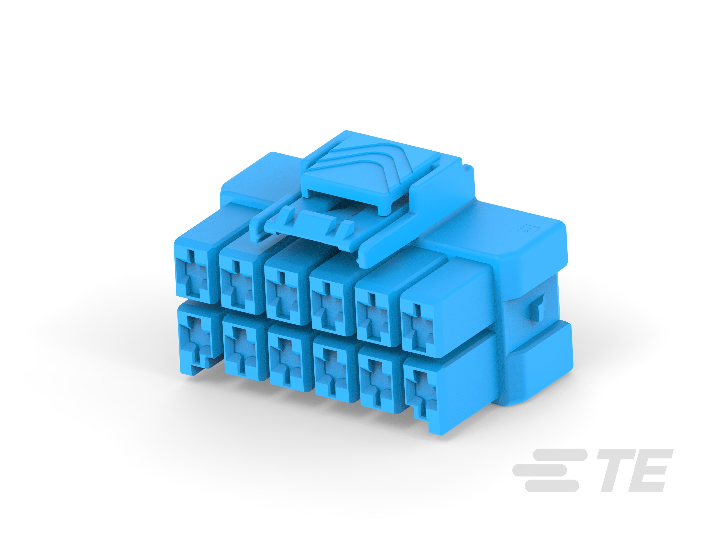 PTL 2X6 PLUG HSG STD TEMP KEY C BLU-3-1971776-6