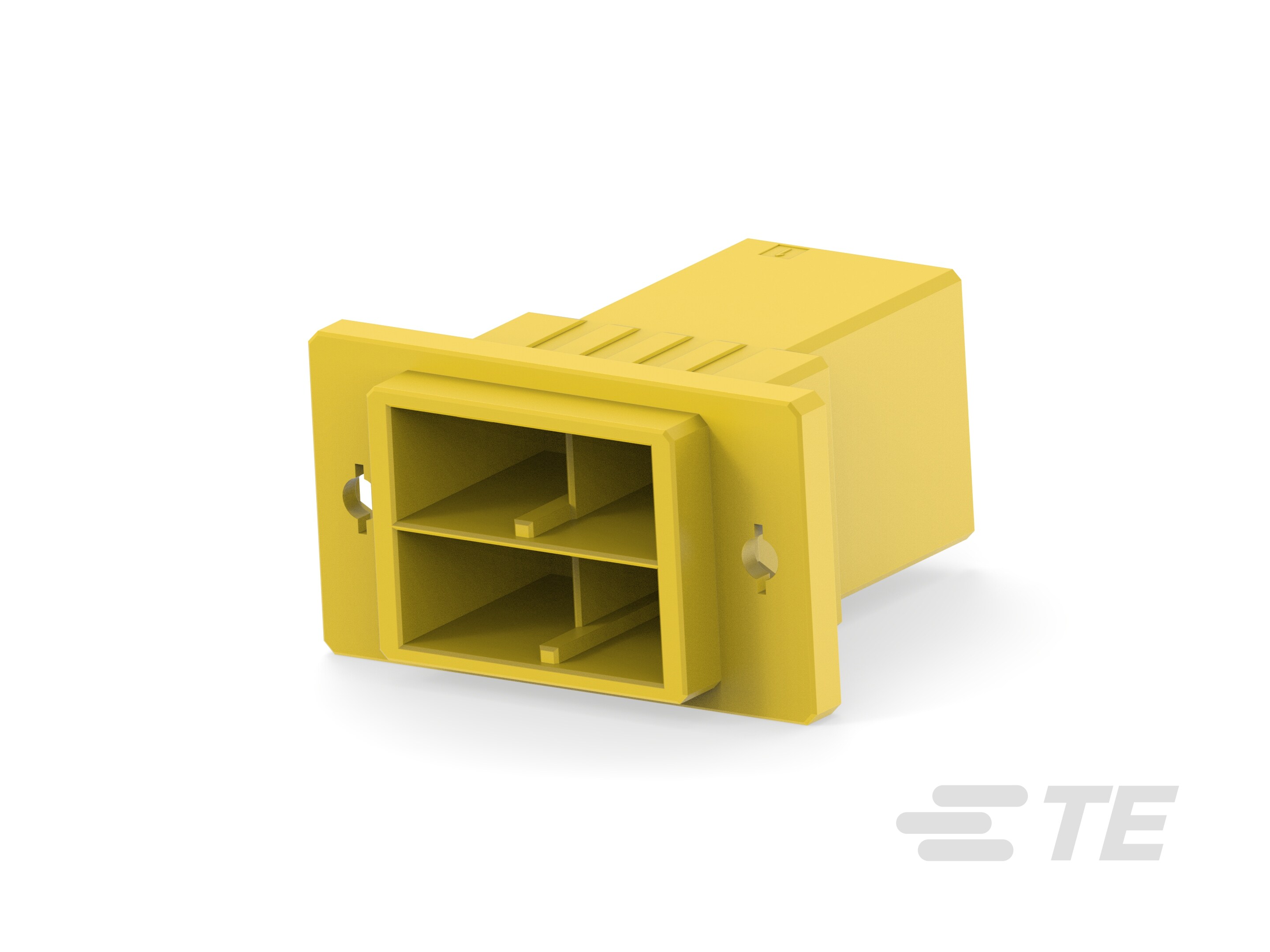 DYNAMIC D5200M TAB HSG XY YELLOW-3-2069334-2