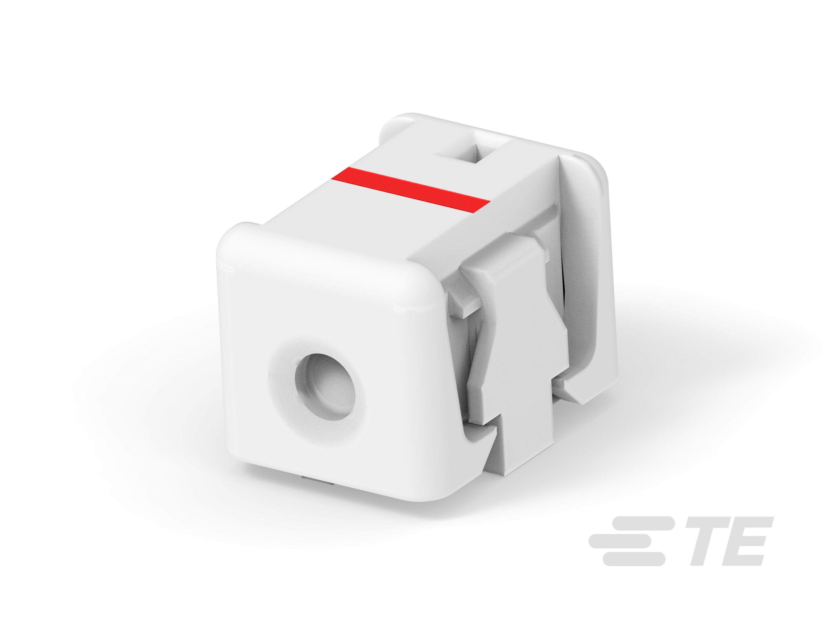 Connector, SMT-IDC,  1 POS, 24 AWG-3-2106003-1
