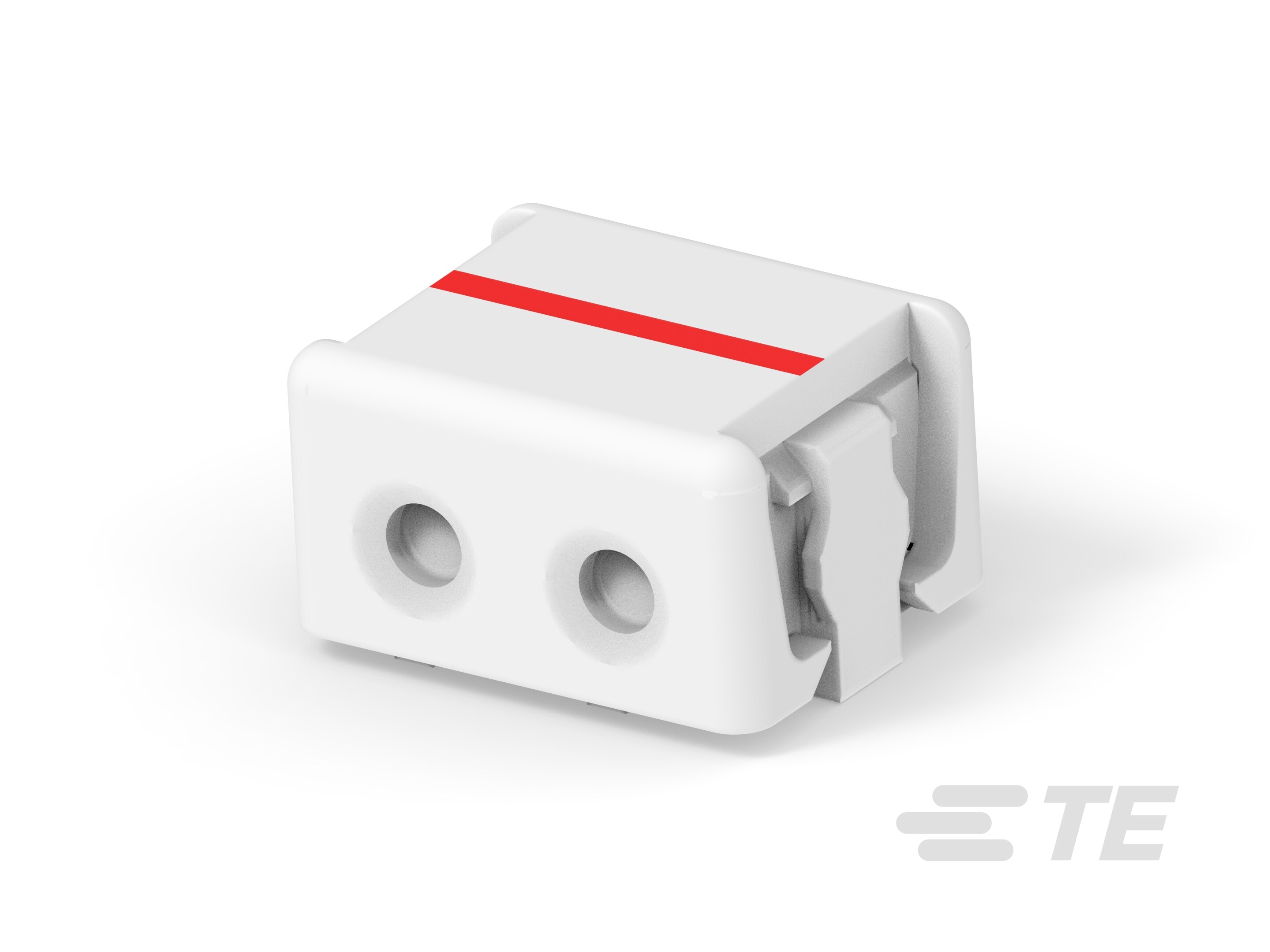 Connector, SMT-IDC PASS THRU,  2 POS, 24-3-2106431-2