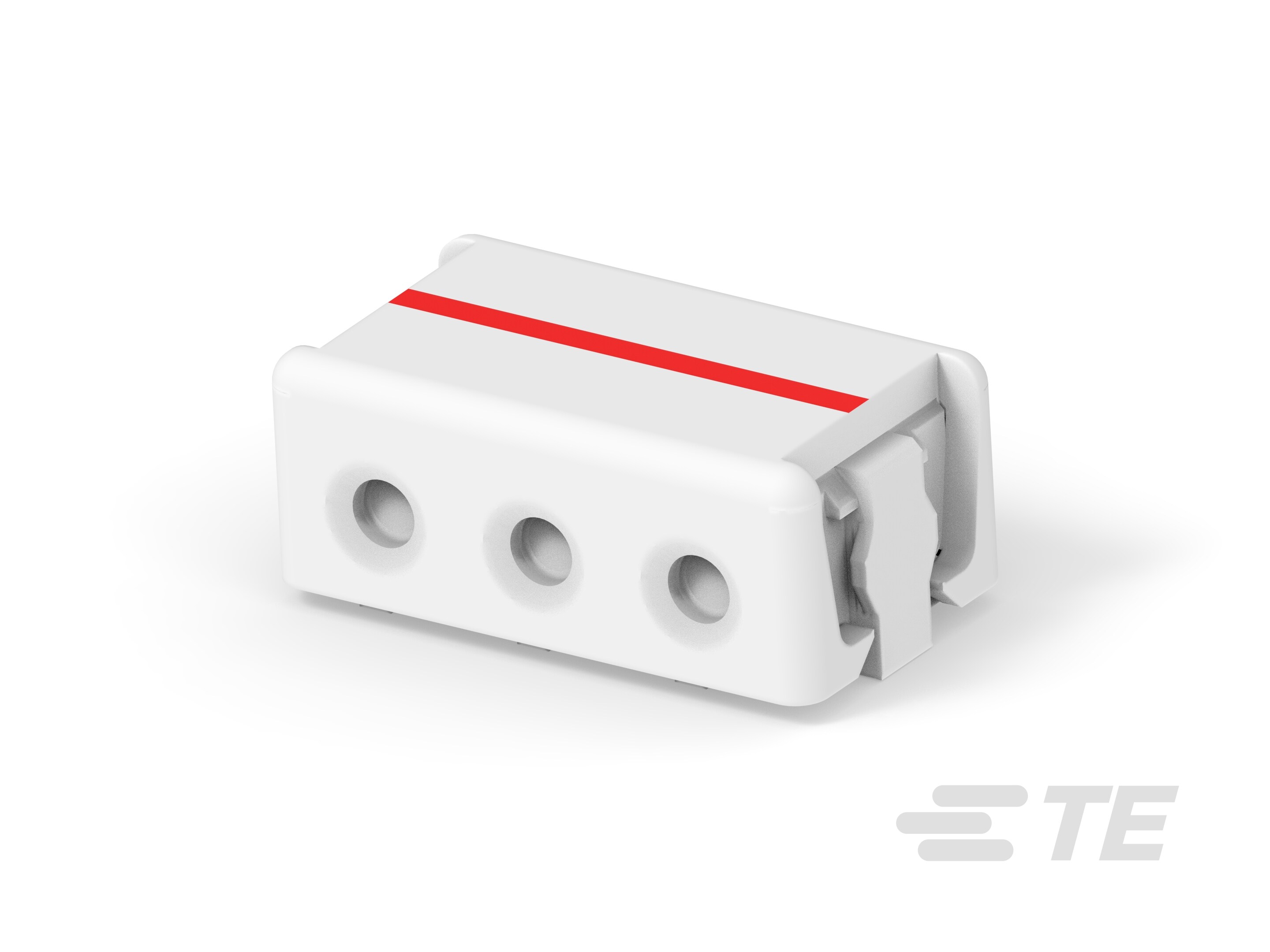 Connector, SMT-IDC PASS THRU,  3 POS, 24-3-2106431-3