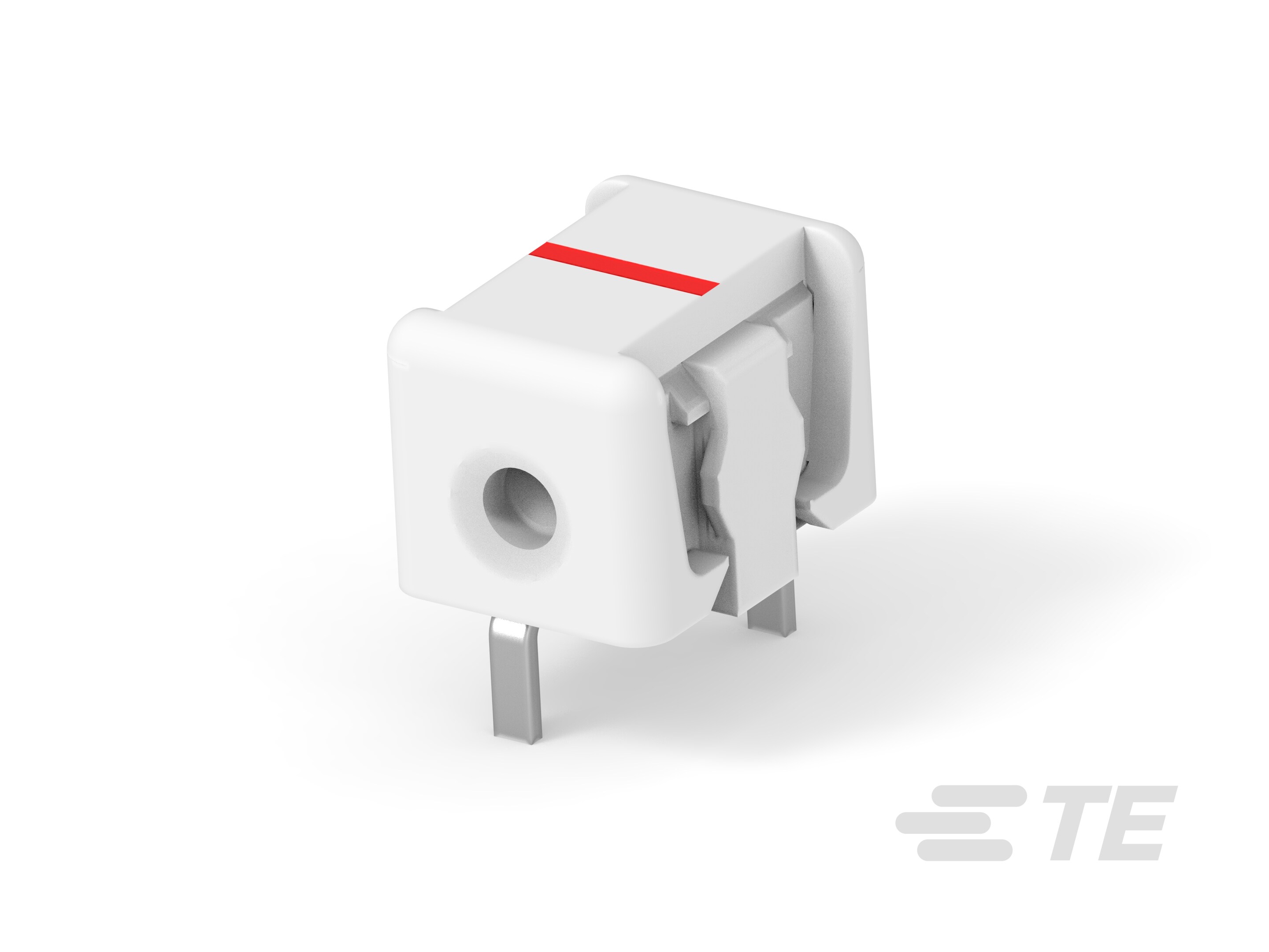 Connector, Thru Hole-IDC, 1 pos, 24AWG-3-2106751-1