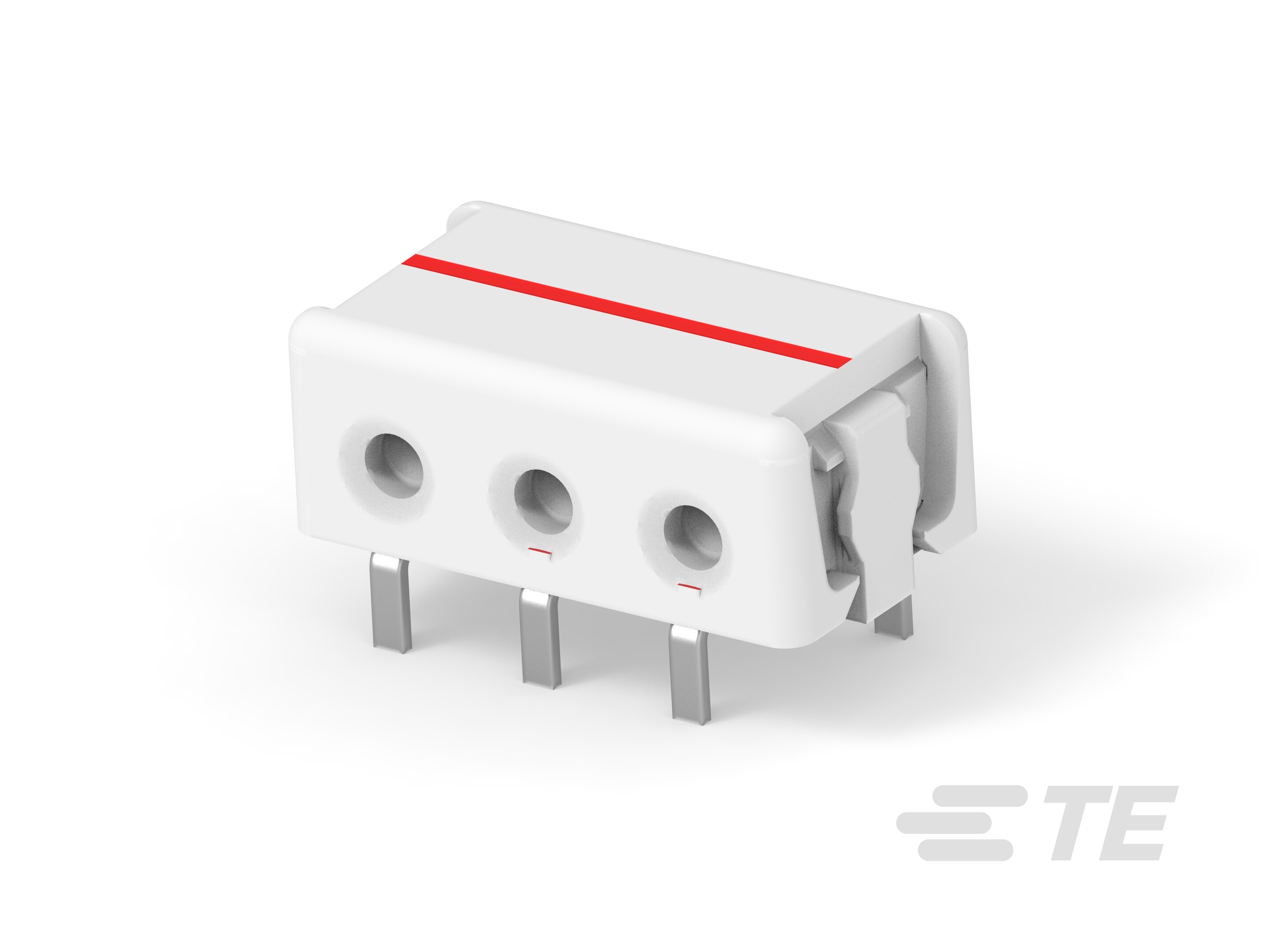 Connector, Thru Hole-IDC, 3 pos, 24AWG-3-2106751-3