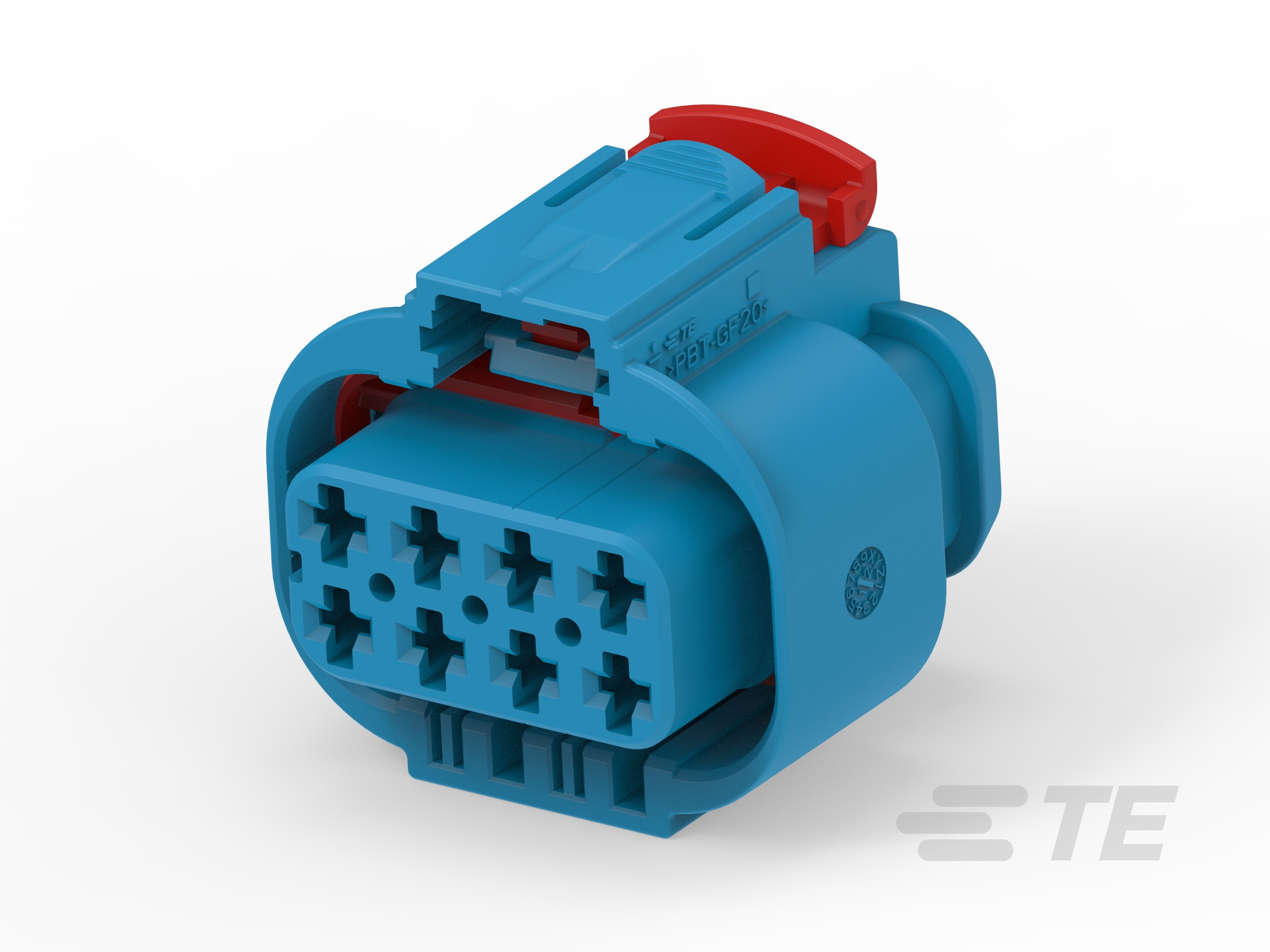 MCP 2.8 8P PLUG ASSY S-BLU/D-3-2109441-8