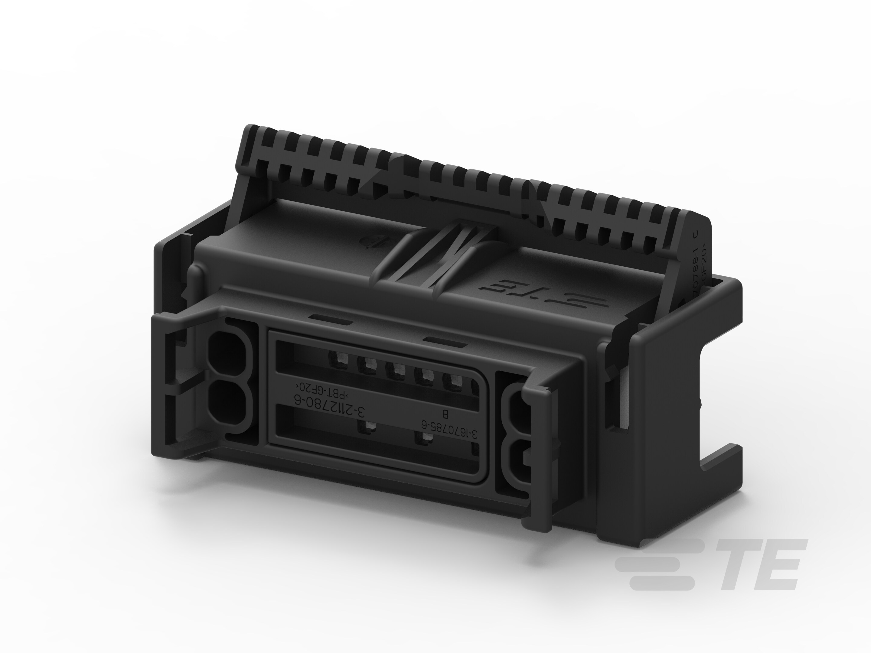 18POS, MIXED,REC HSG,ASSY,SEALED-3-2112780-6