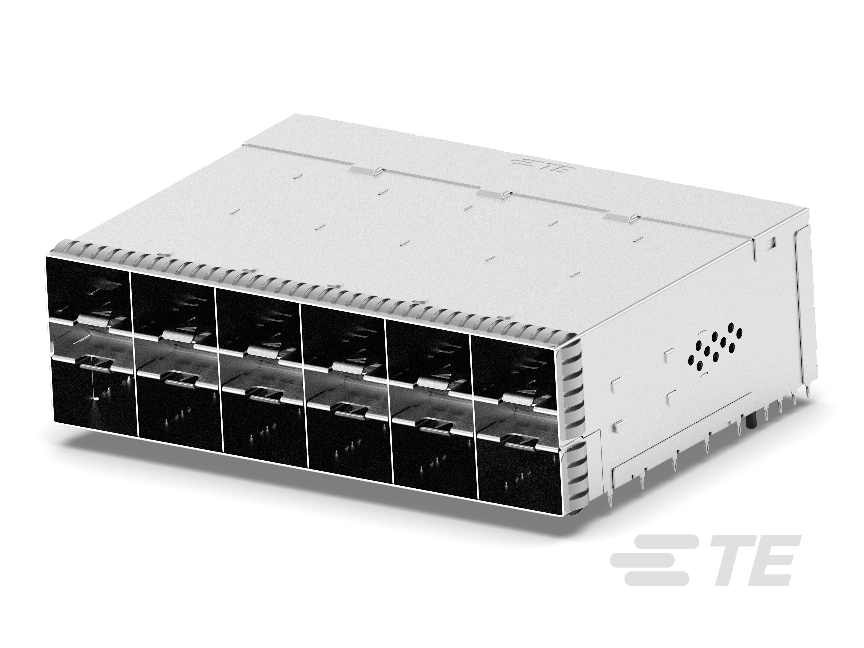 zSFP+ STACKED 2X6 RECEPTACLE ASSEMBLY-3-2198339-1