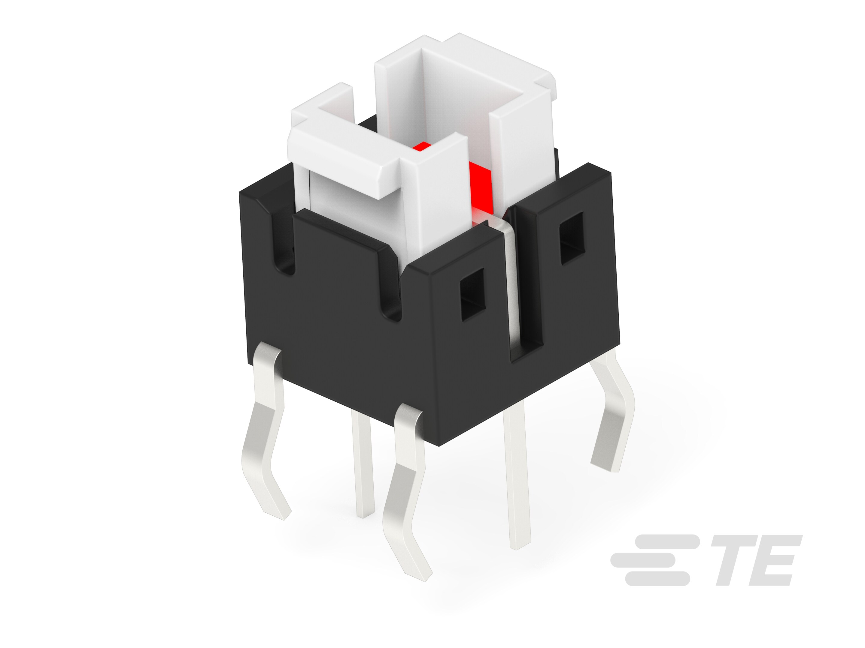 6X6 ILL TACT THT 260GF RED SPST-NO-3-2213818-9